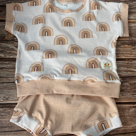 MOCHA RAINBOWS LOUNGE SET