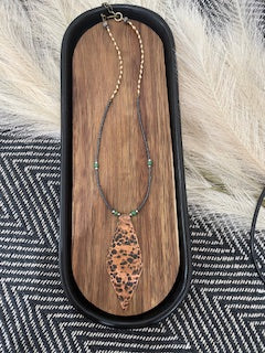 Copper Beaded Necklace