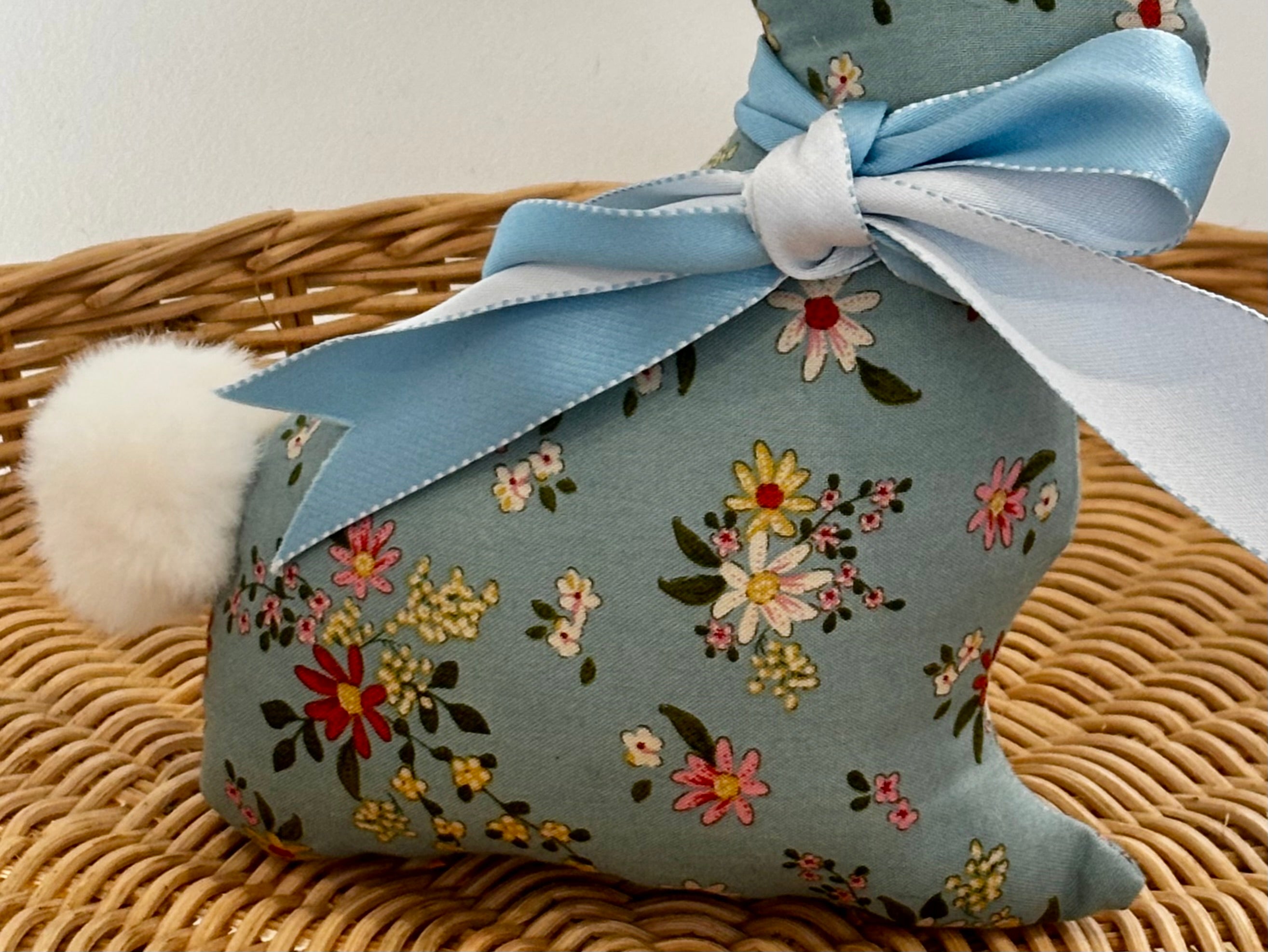 Limited Edition Handmade Fabric Bunny – Decorative Keepsake Bunny