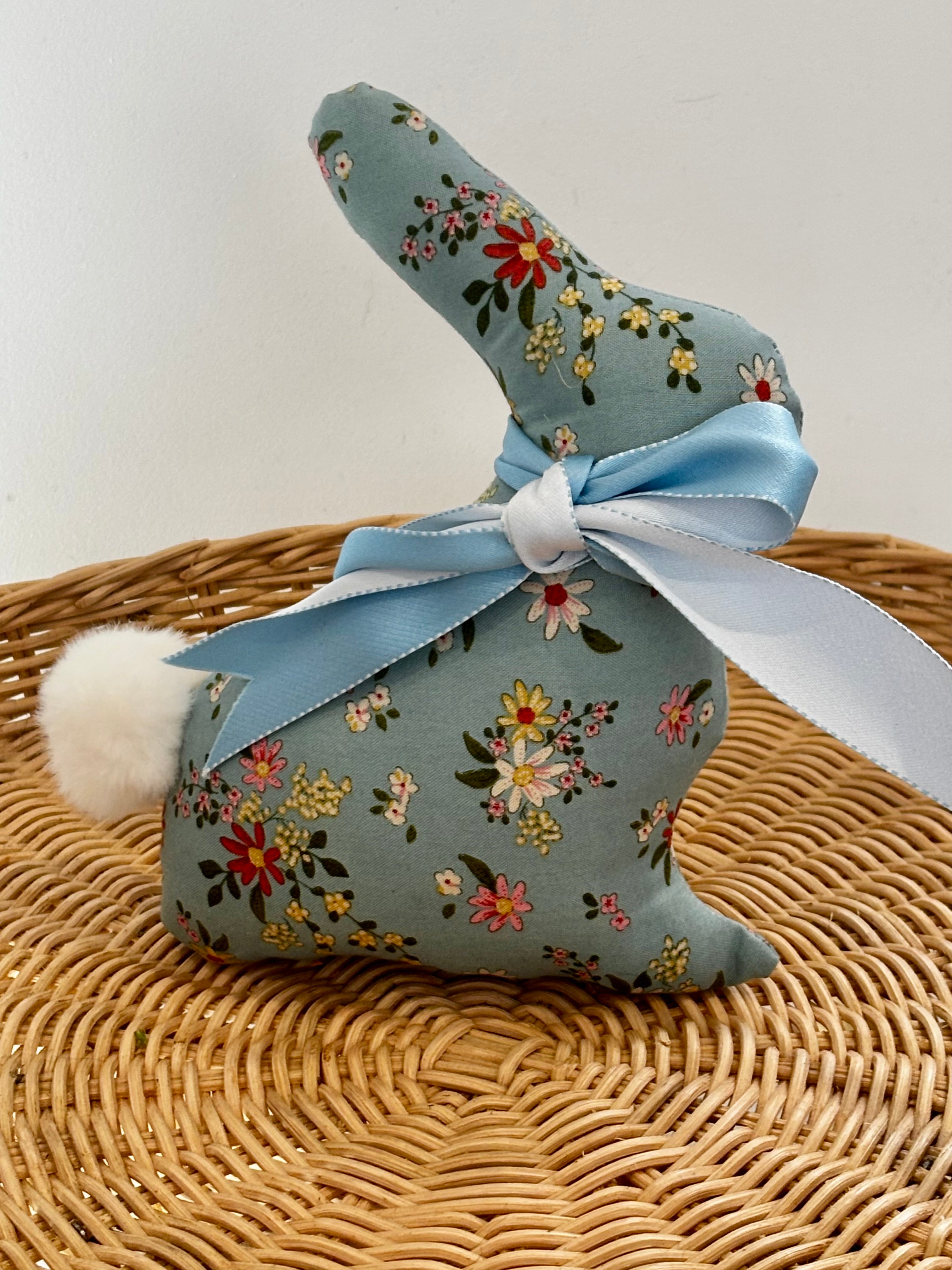 Limited Edition Handmade Fabric Bunny – Decorative Keepsake Bunny
