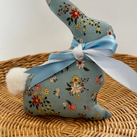 Limited Edition Handmade Fabric Bunny – Decorative Keepsake Bunny