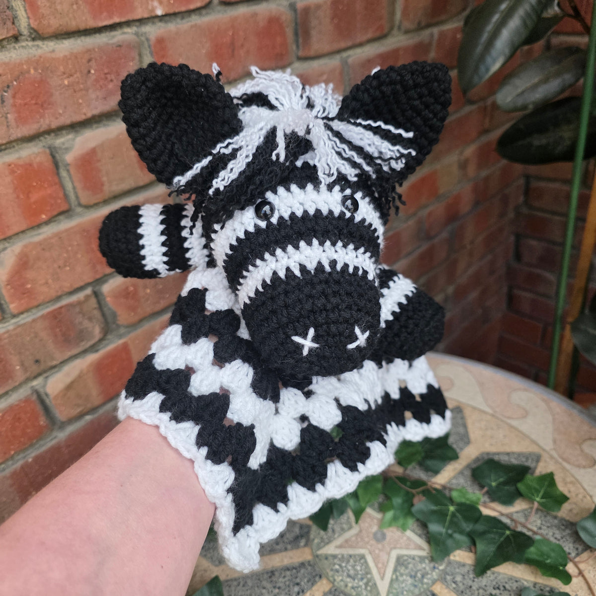 🦓 Ziggy the Zebra – Cuddle Comforter