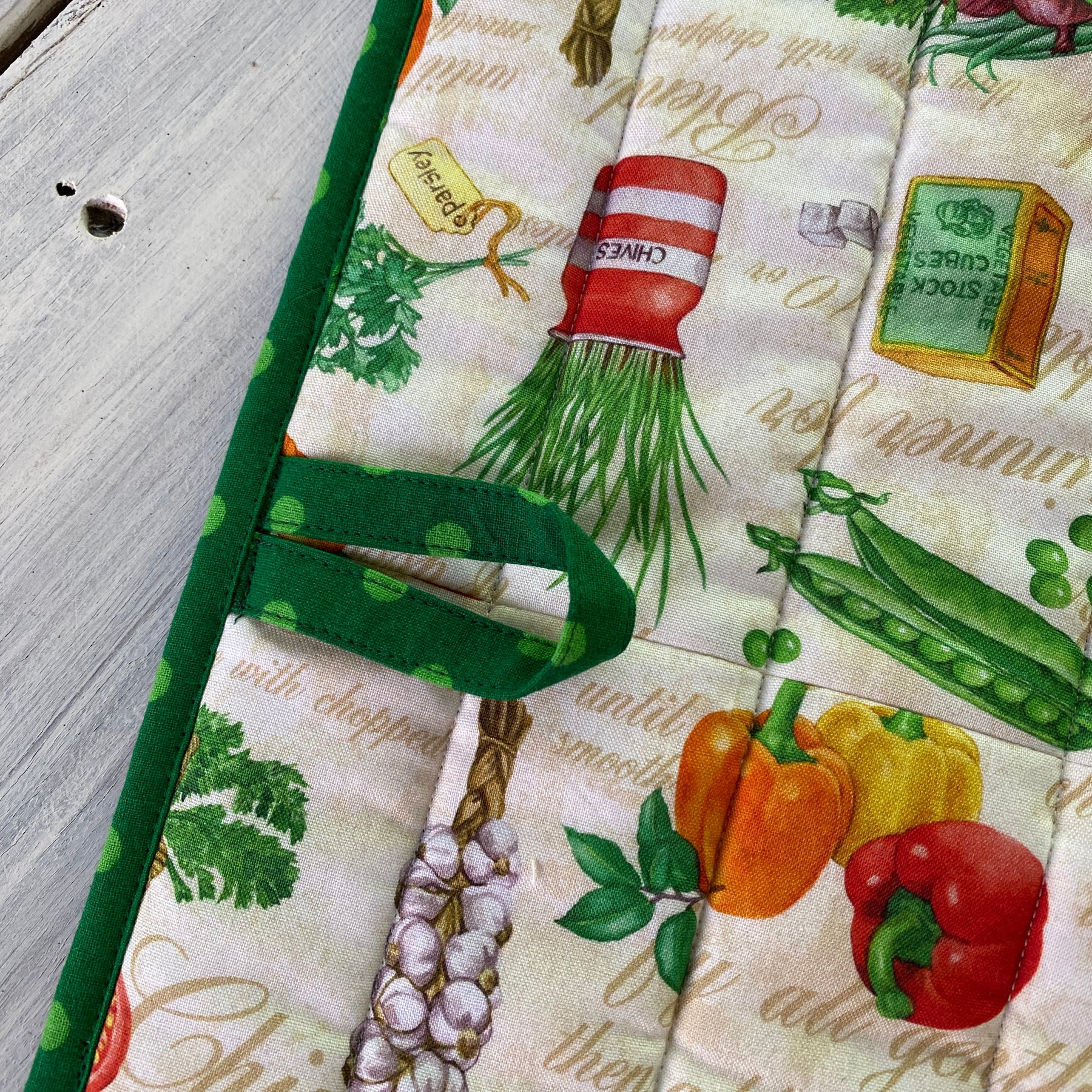 Kitchen Theme Double Oven Glove