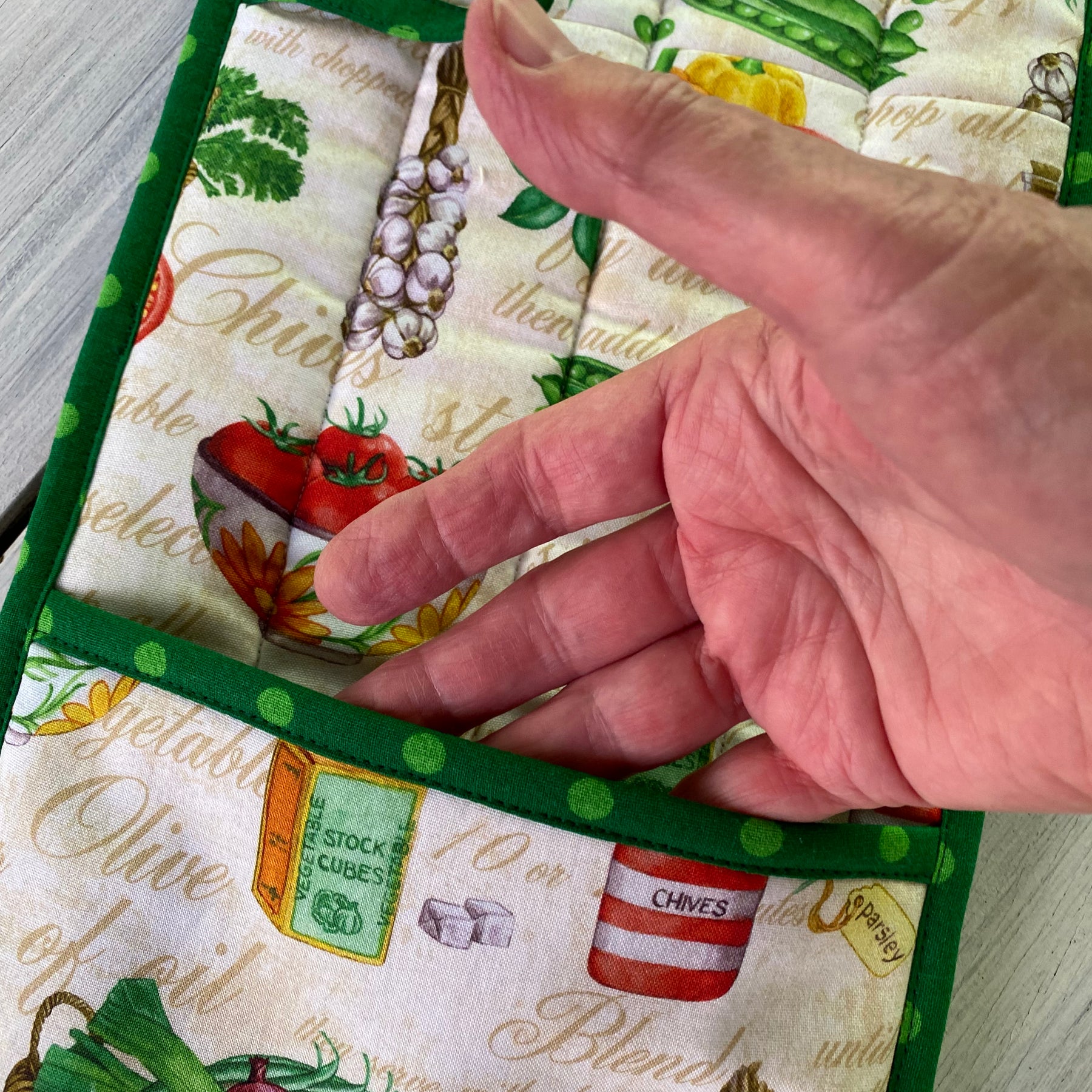 Kitchen Theme Double Oven Glove