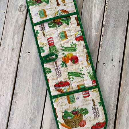 Kitchen Theme Double Oven Glove