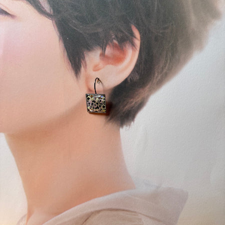 Square Resin earrings