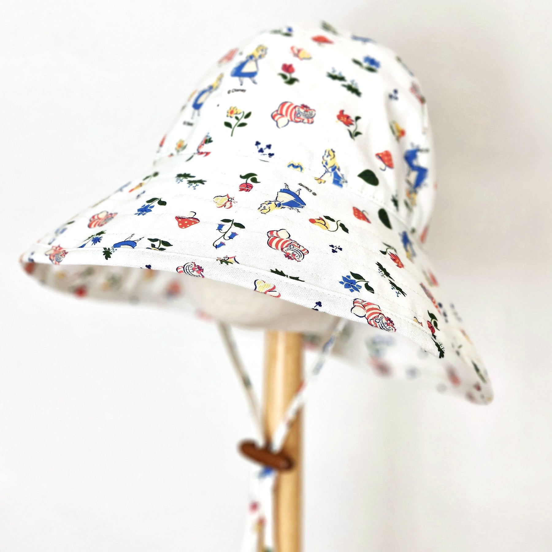 Kids Wide Brim Cotton Summer Sun Hat, Alice Summer Sun Hat