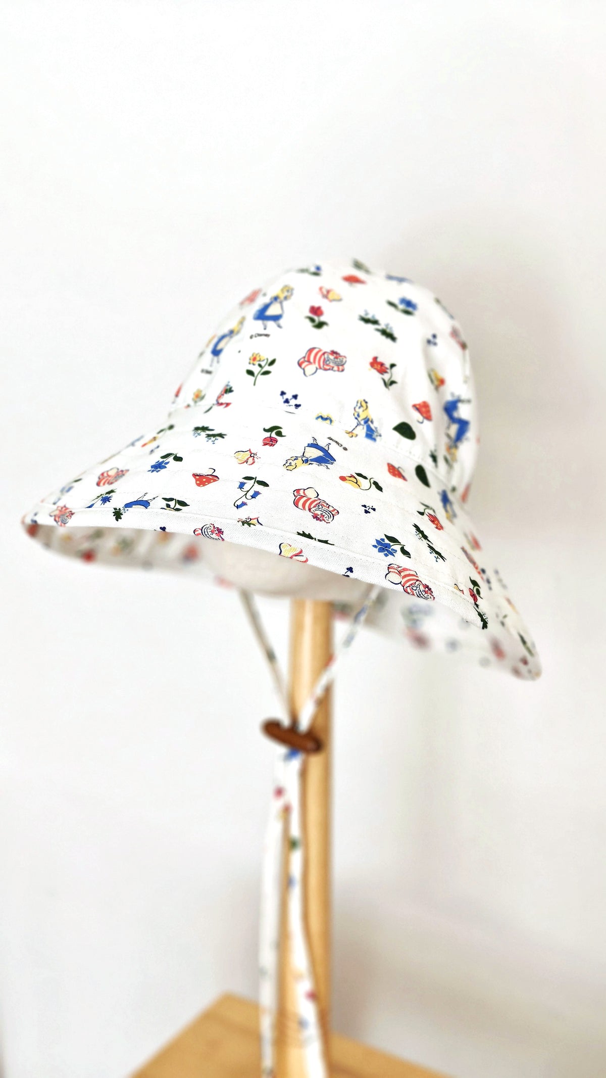 Kids Wide Brim Cotton Summer Sun Hat, Alice Summer Sun Hat