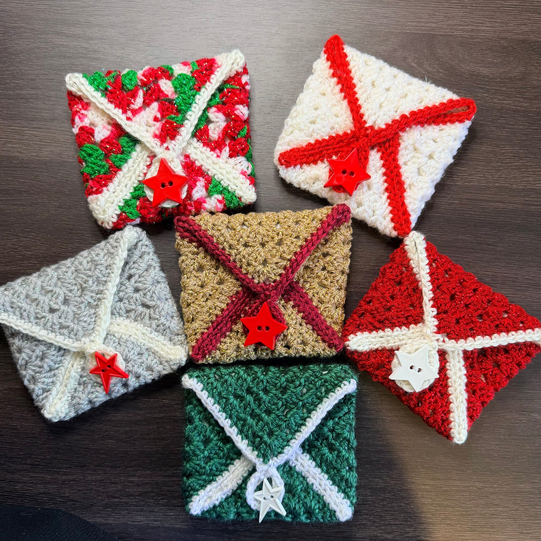 #132 Christmas Coin Purses