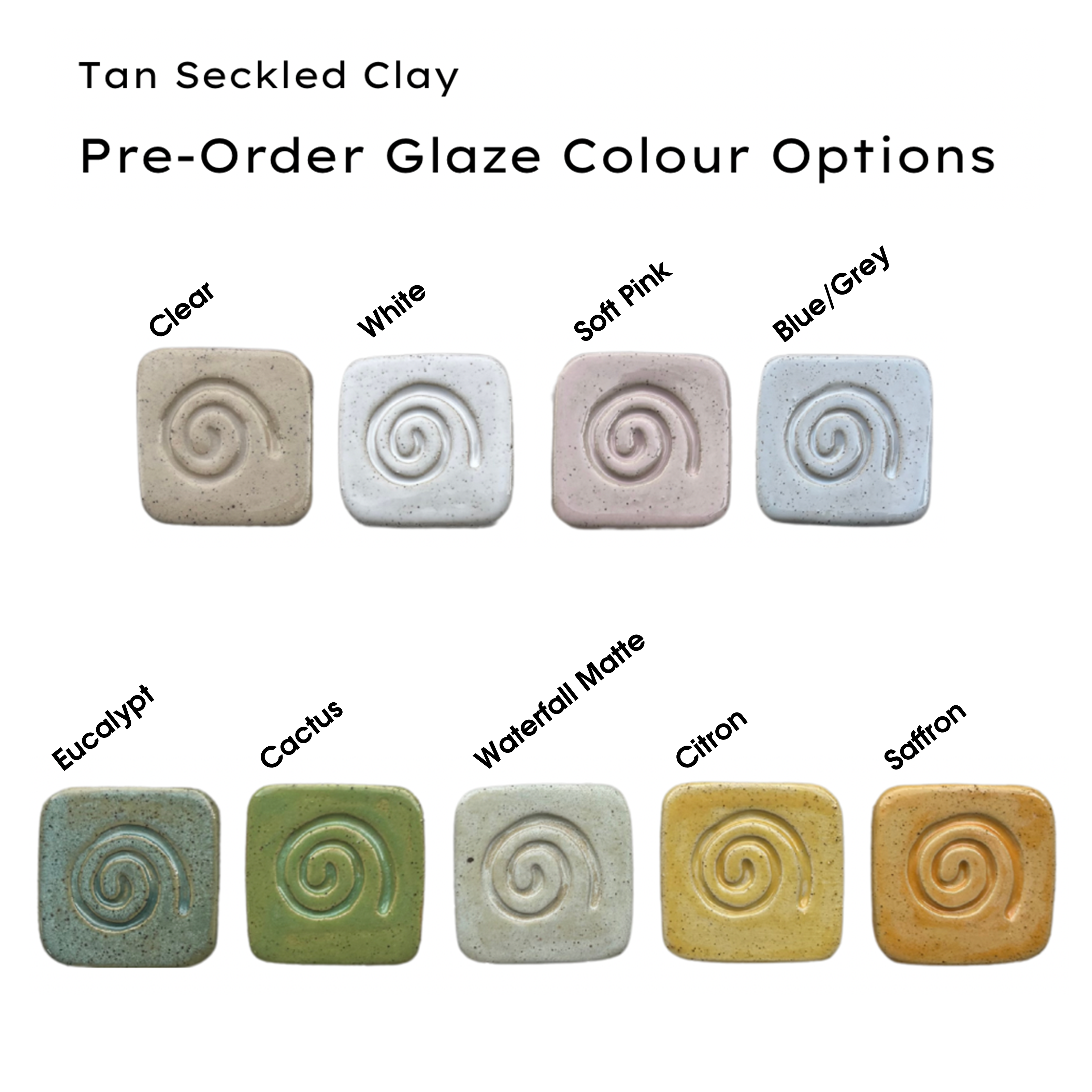 CUSTOM - Garlic/Ginger Grater + Herb Stripper in Tan Speckled Clay