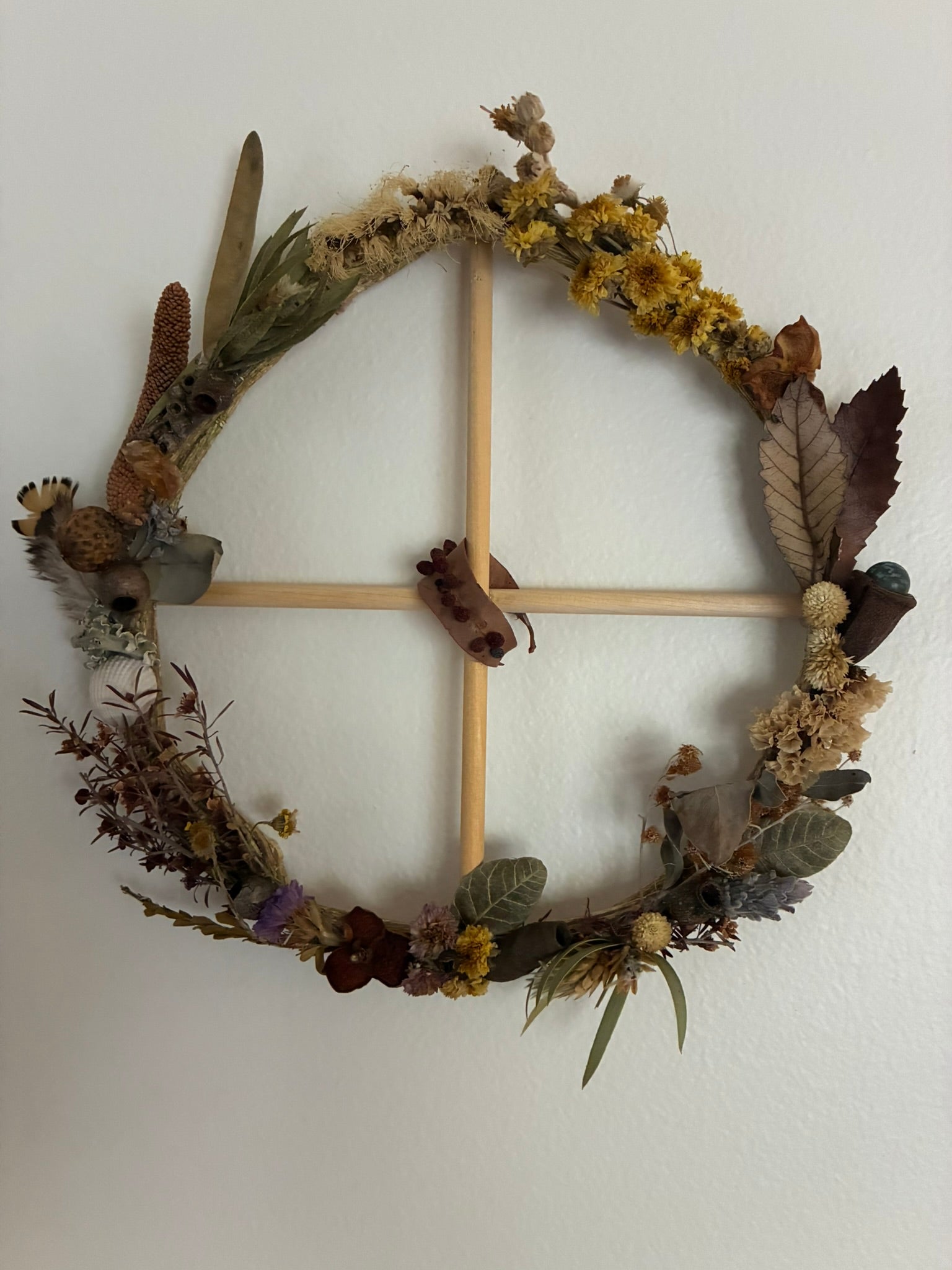 Wreath - "Solar/Earth Cross no. 9"