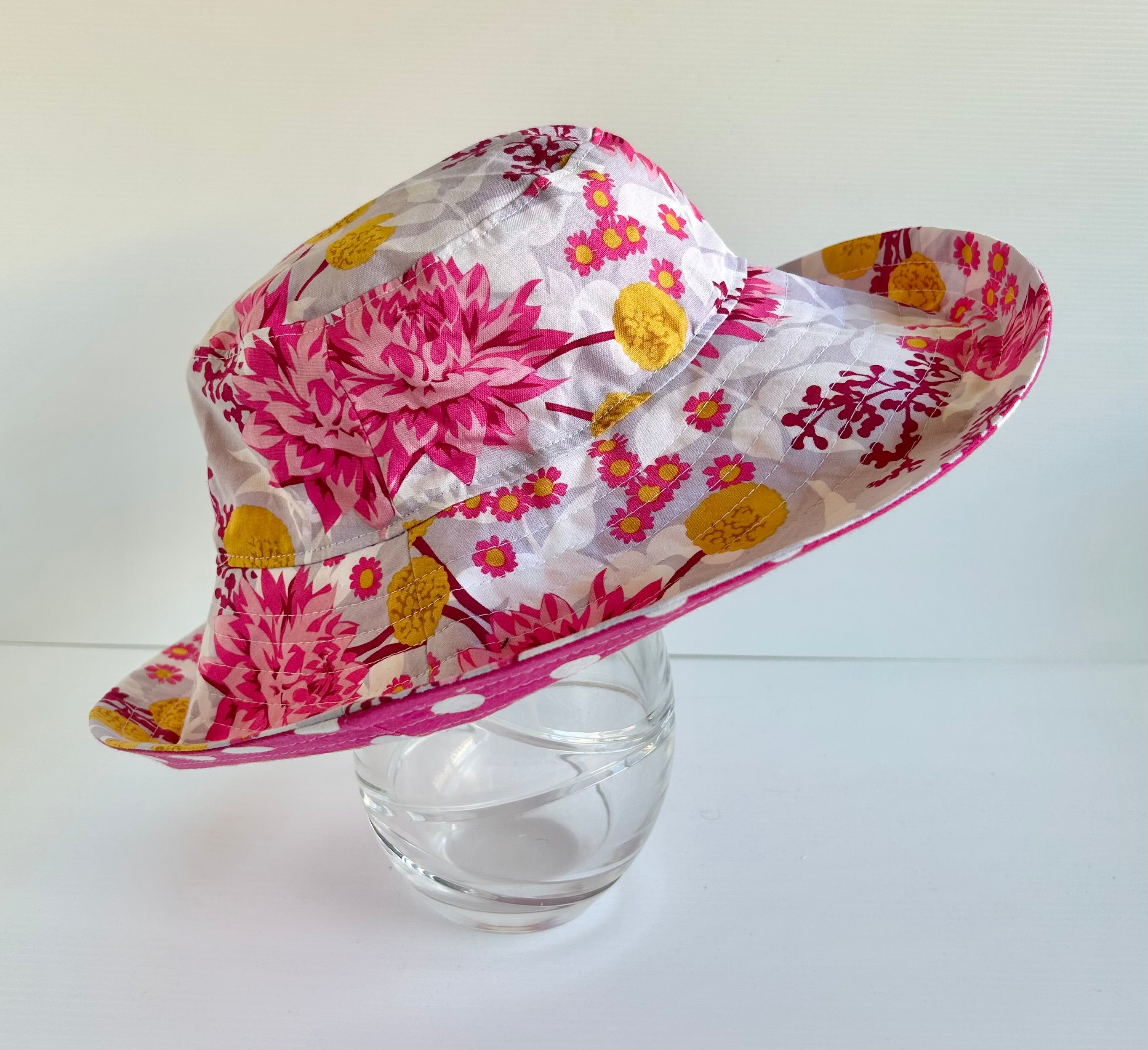 Ready to post- Large size wide brim hats-reduced price