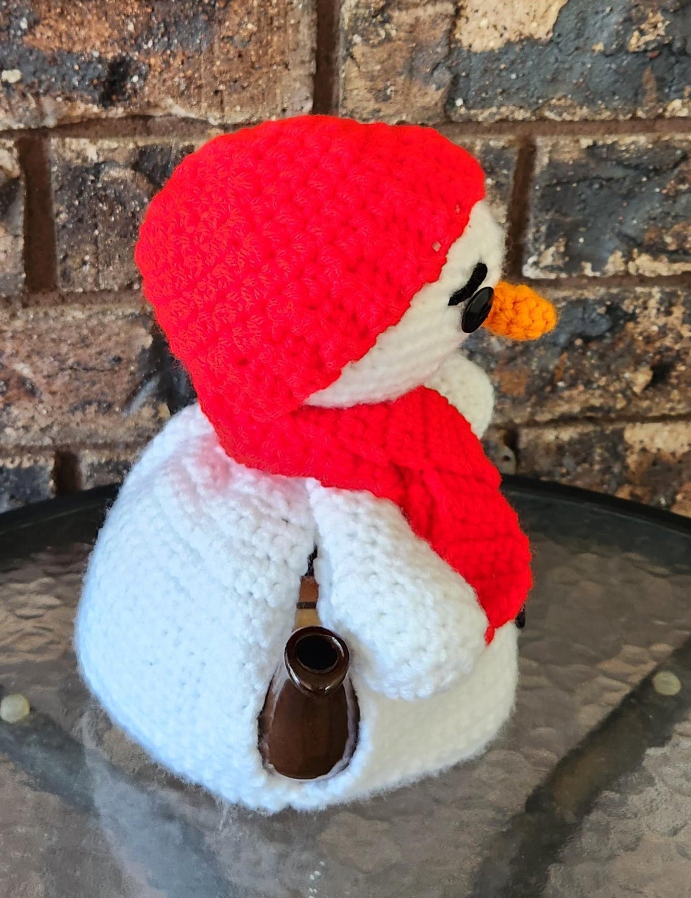 Christmas Snowman Tea Cosy...A Special Gift