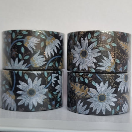 Beachside Floral Daisy Leaf Washi Tape