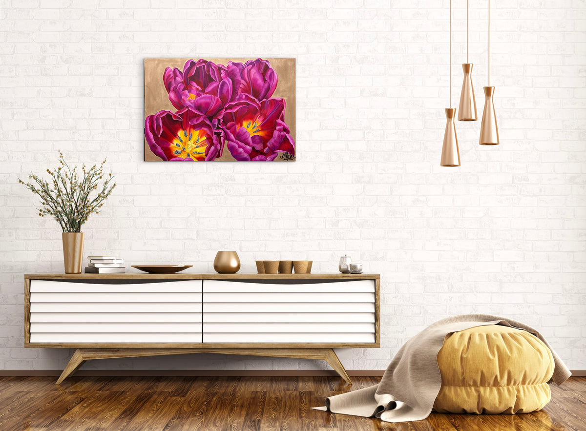 Aurelia - Original One of a Kind Oil Painting - Hand Painted