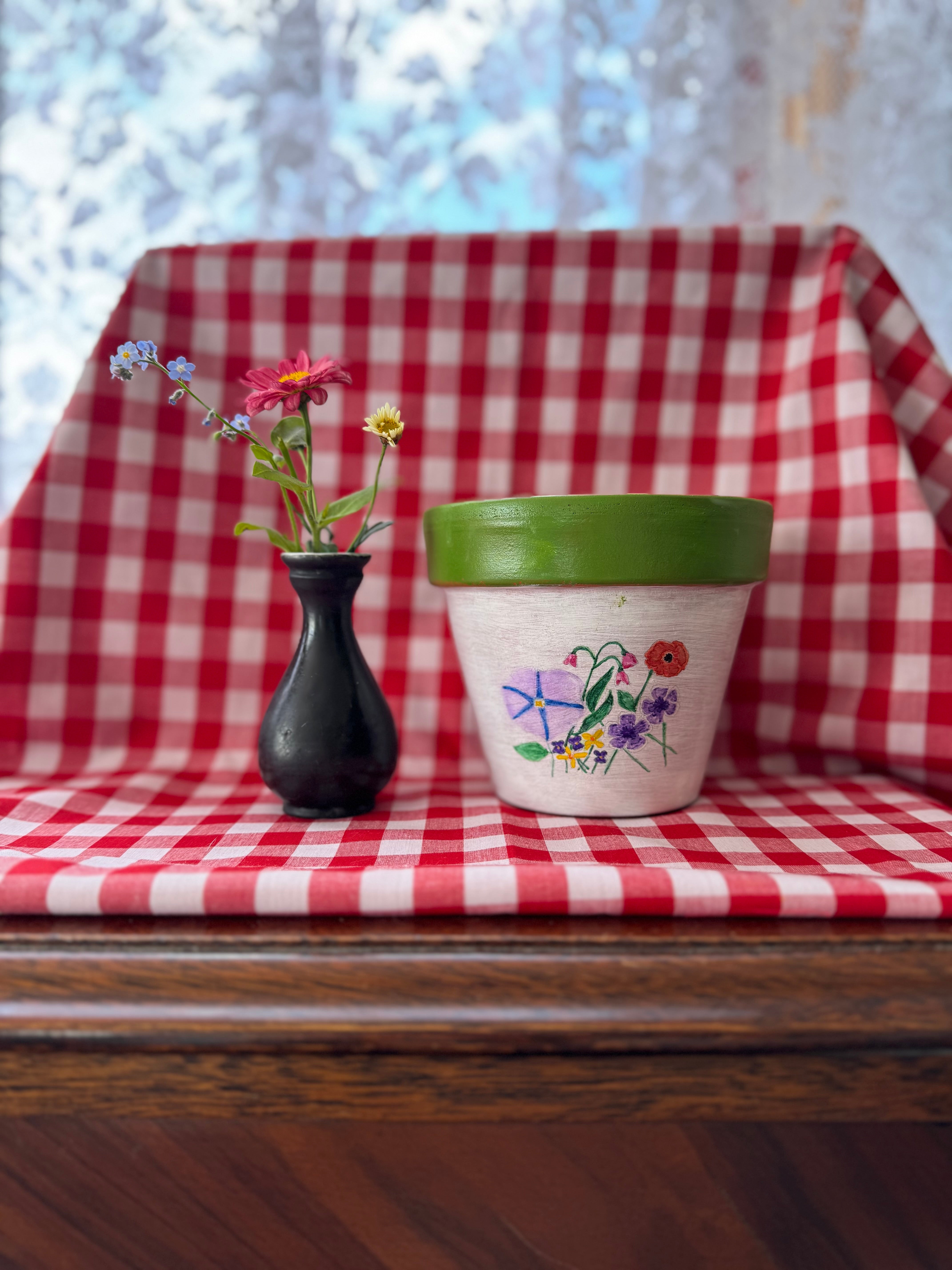 Scented Soy Potted Candles