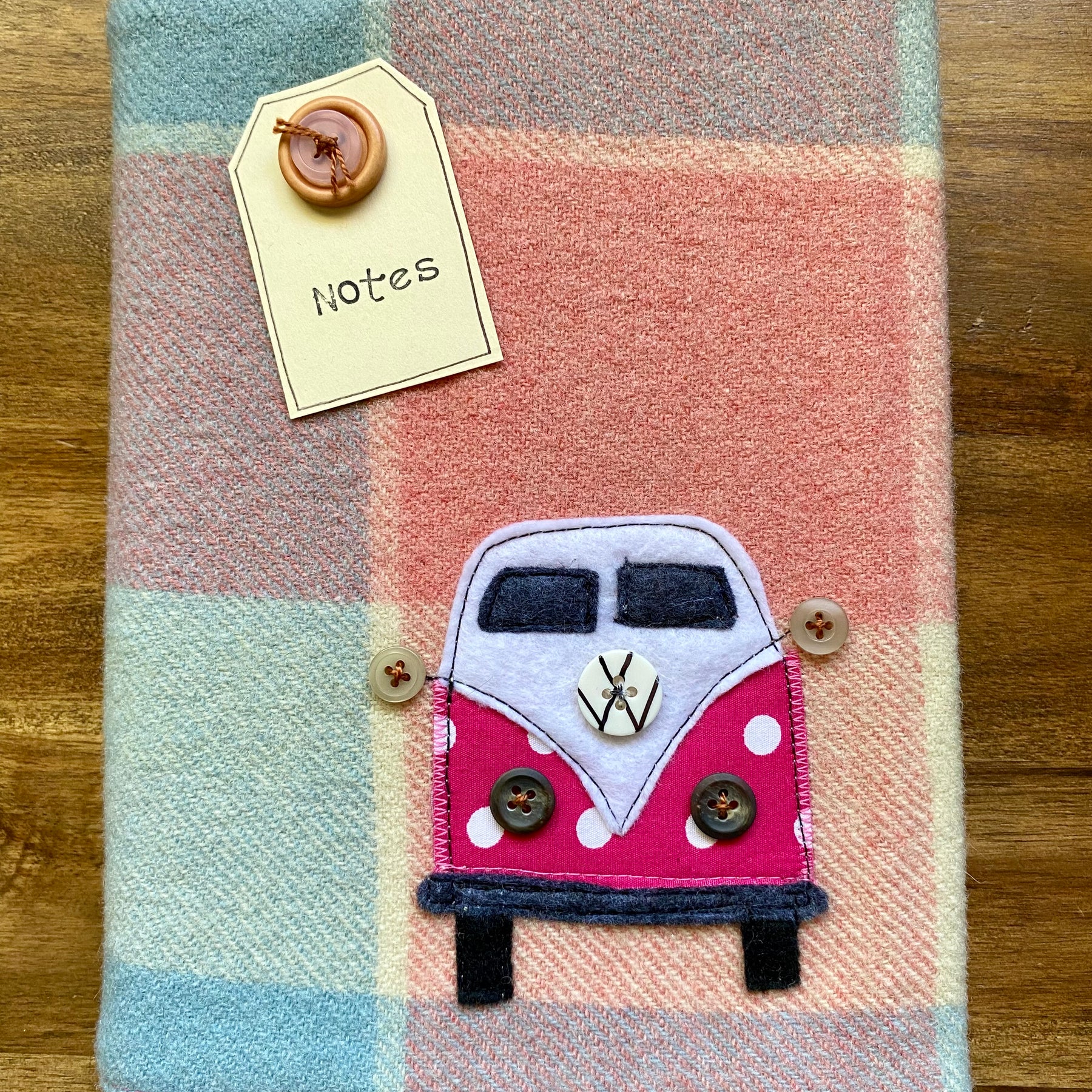 A5 Upcycled Notebook Kombi - Multi