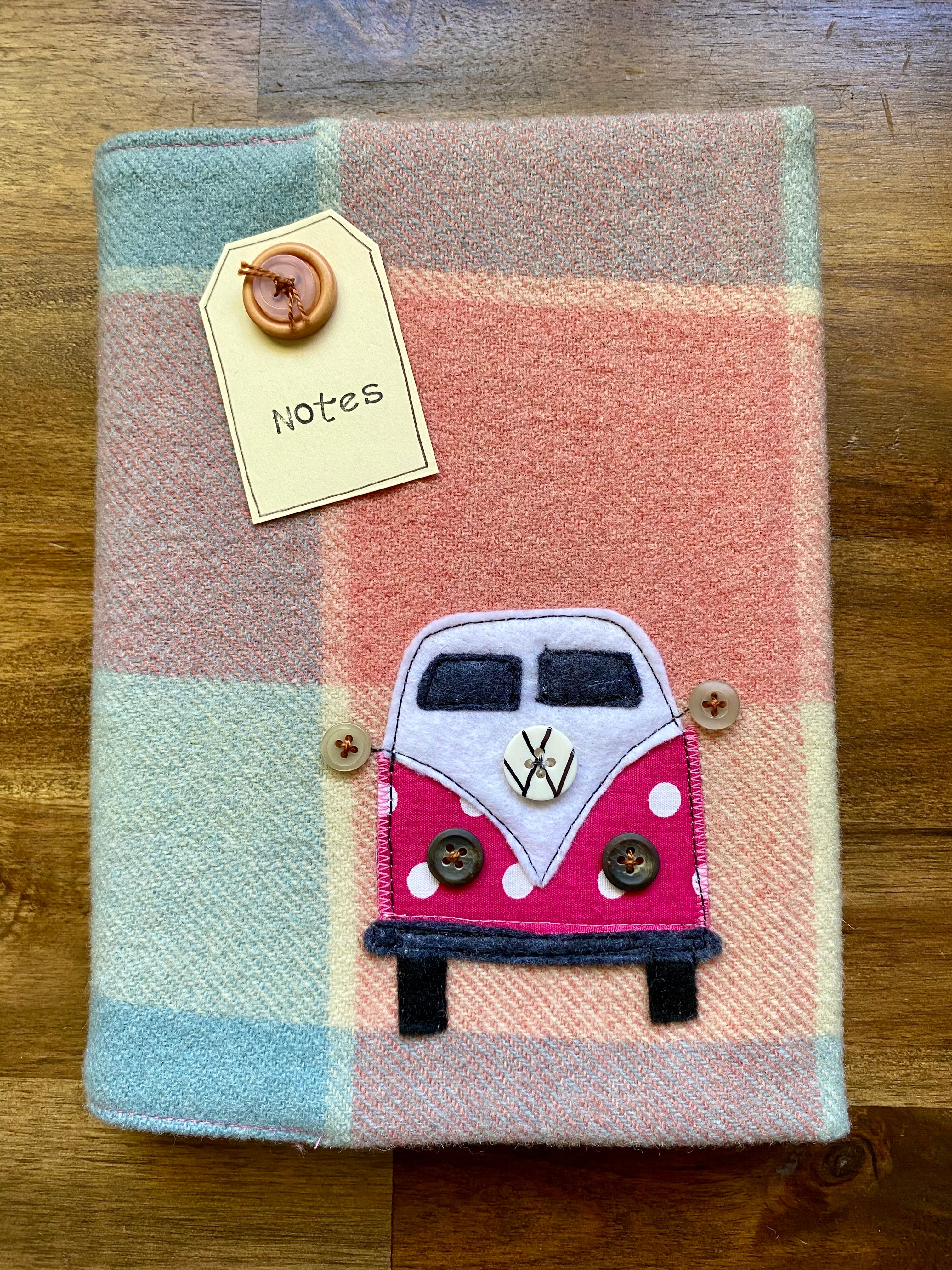 A5 Upcycled Notebook Kombi - Multi