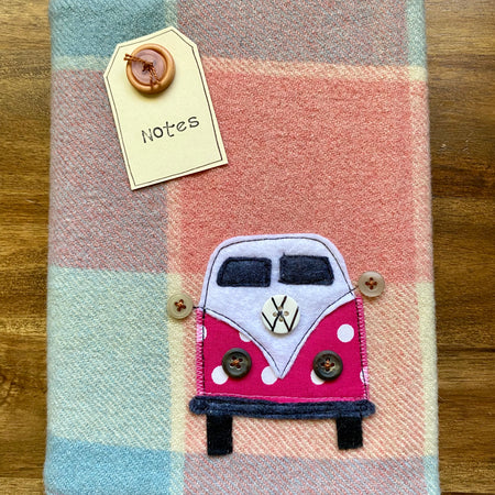 A5 Upcycled Notebook Kombi - Multi