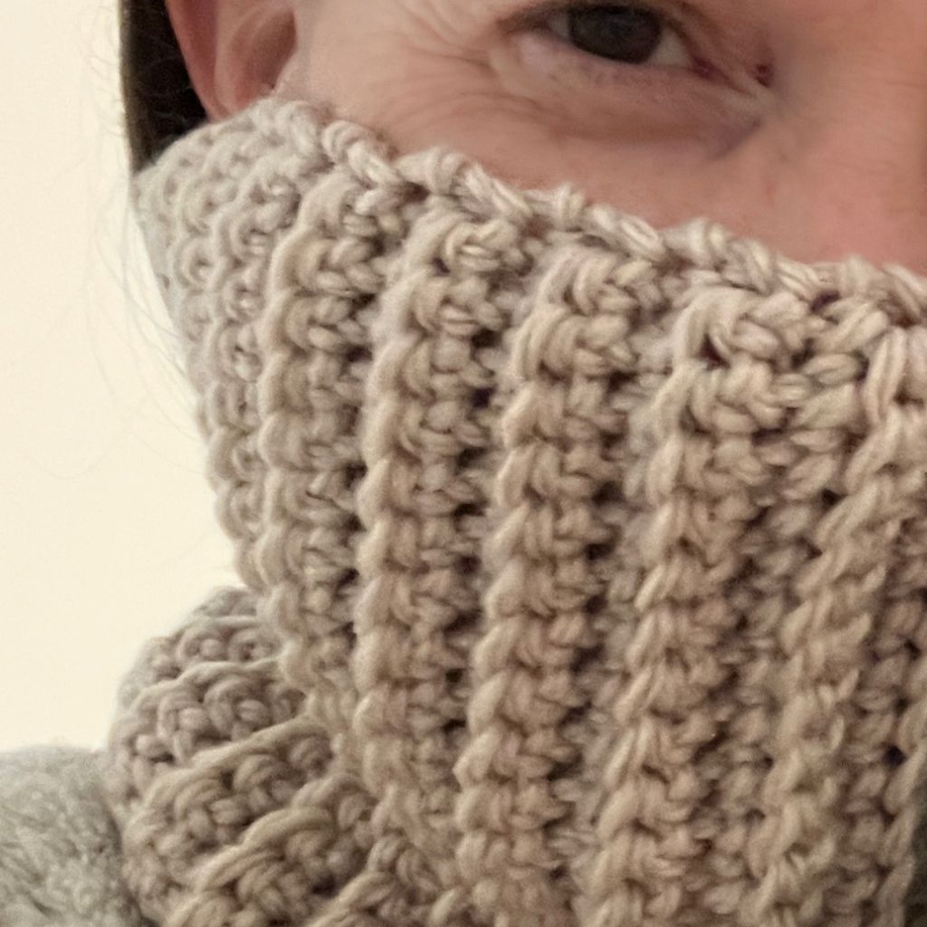 Neck Buff | Head Warmer - Warm Aussie Merino Wool - natural