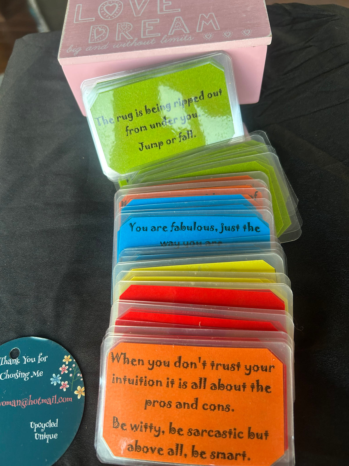 Channelled Tarot Inspired Advice Cards Gift Boxed