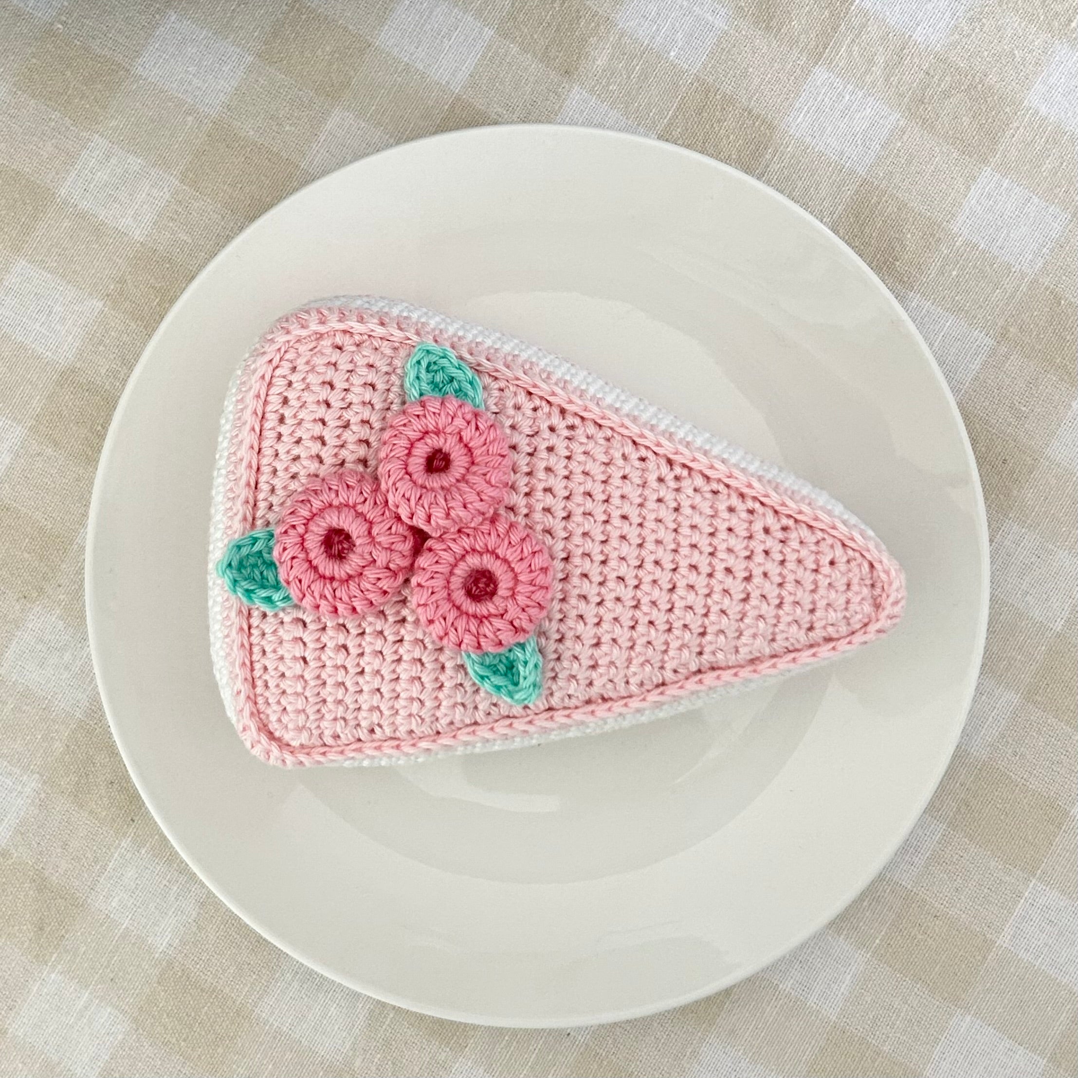 Crochet Cake Slice | Aussie Bakery Collection | Various Flavours | Pretend Play Food | Made to Order