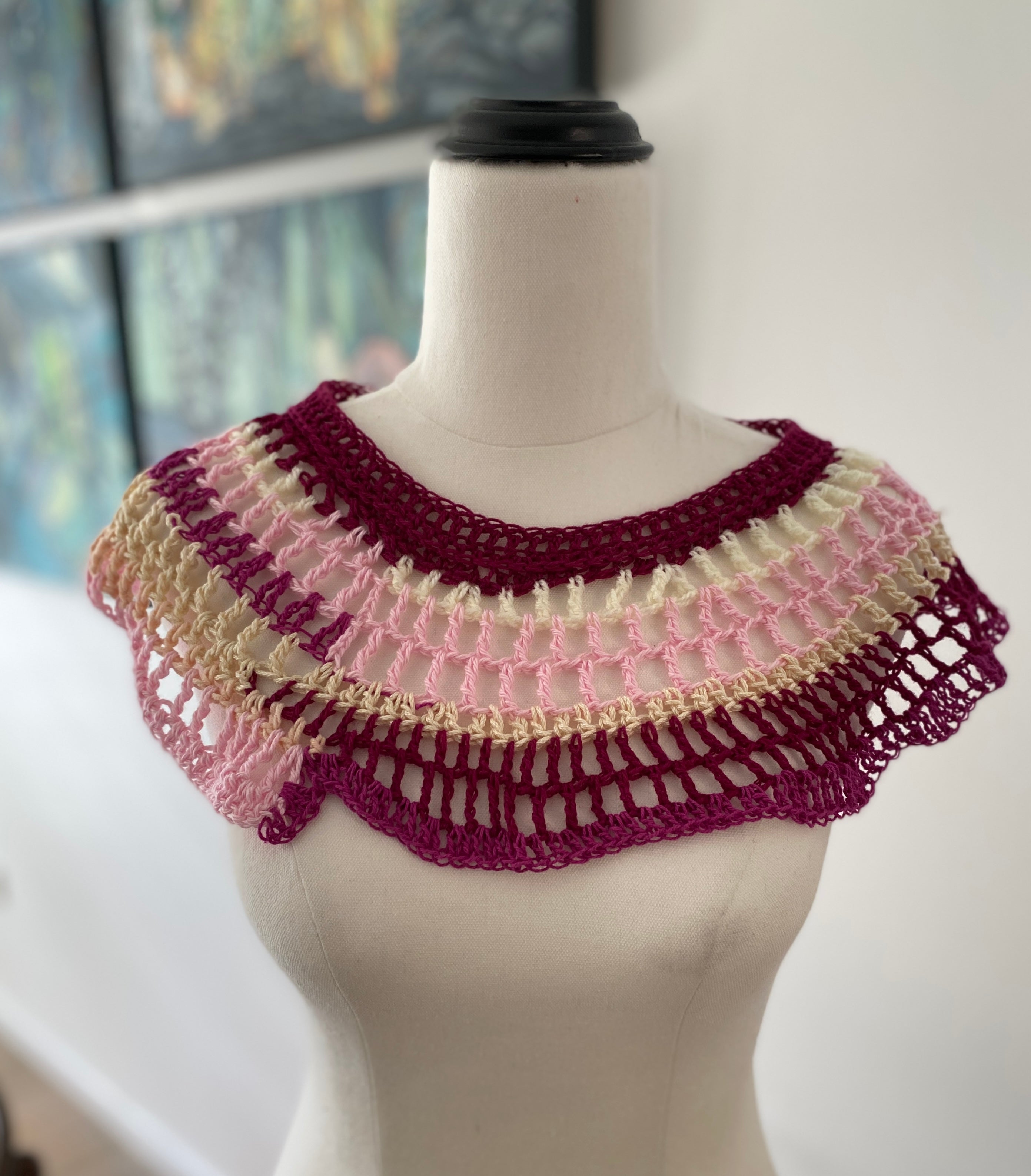 NEW! Abstract Freeform Neck Piece