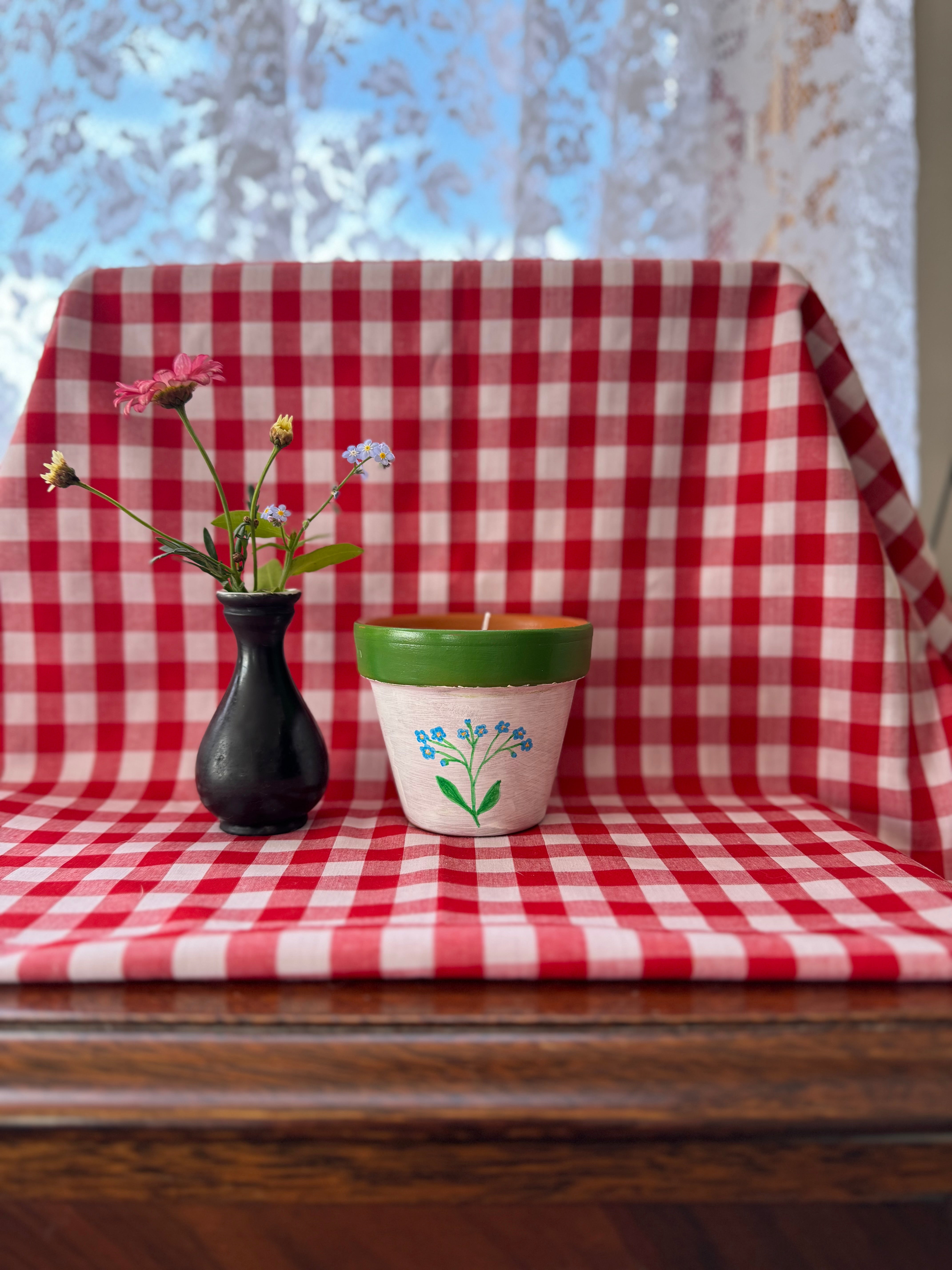 Scented Soy Potted Candles