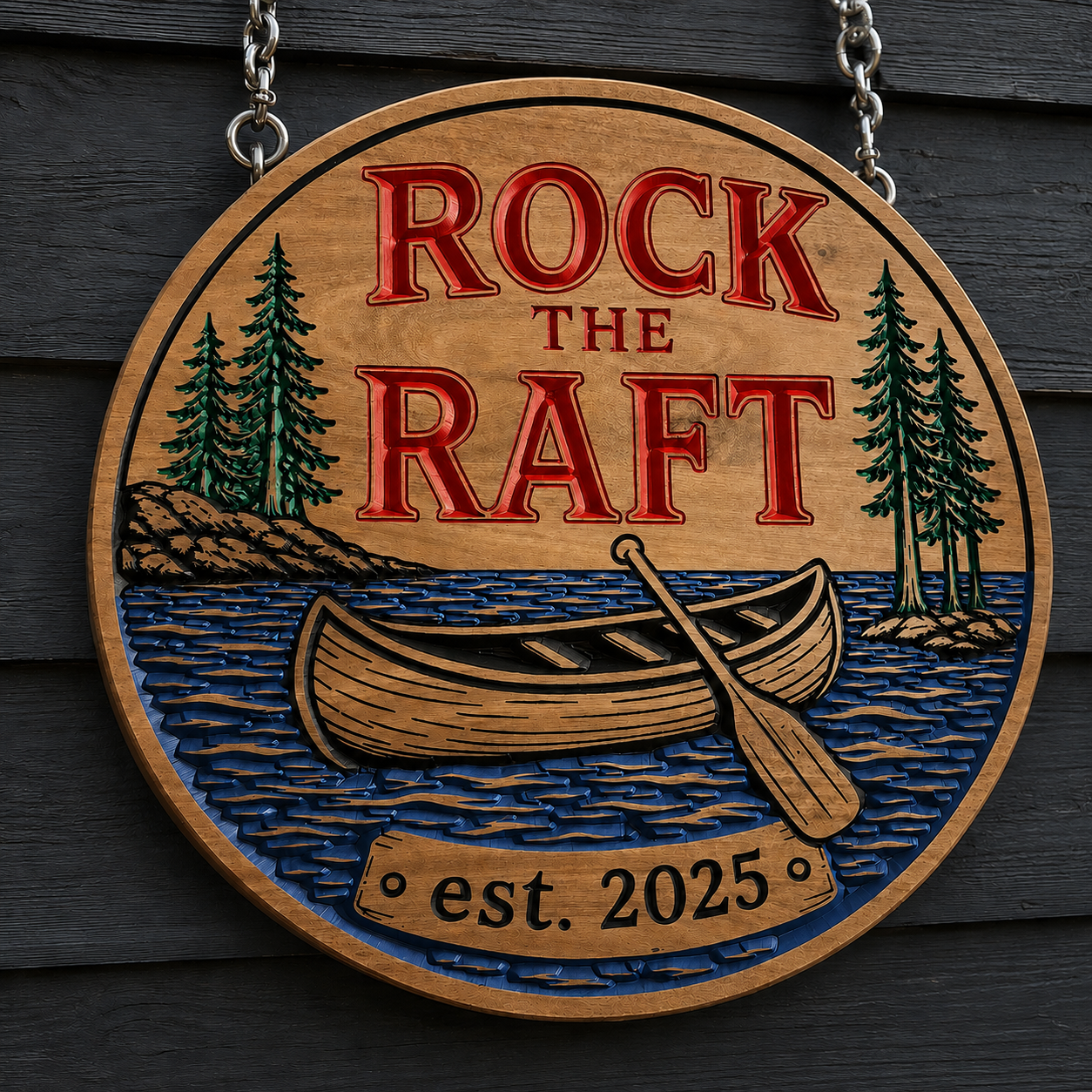 Personalized Lake House Sign for the Cabin & Vacation Home, Outdoor Ready to Hang