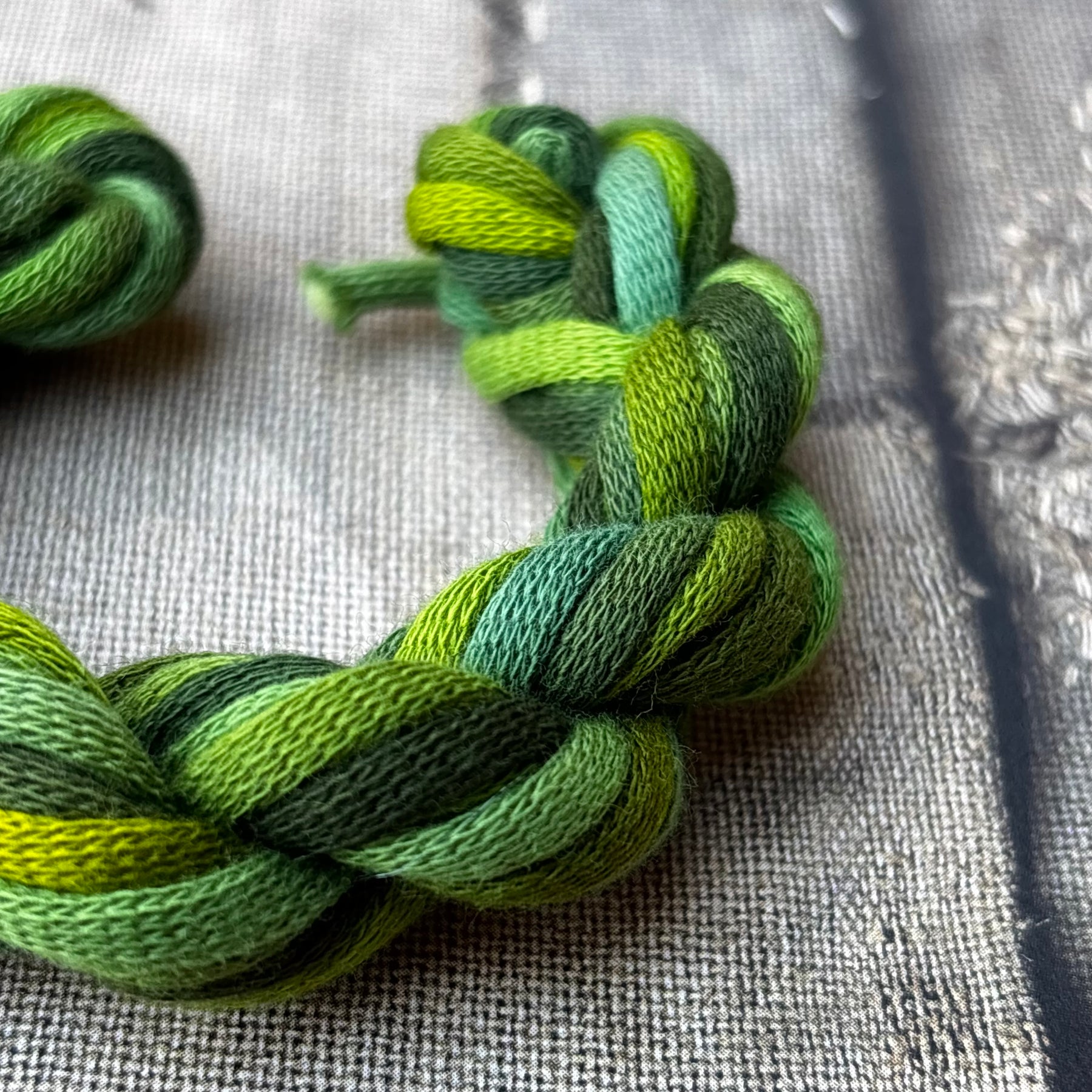 Moss Garden Embroidery Thread Collection