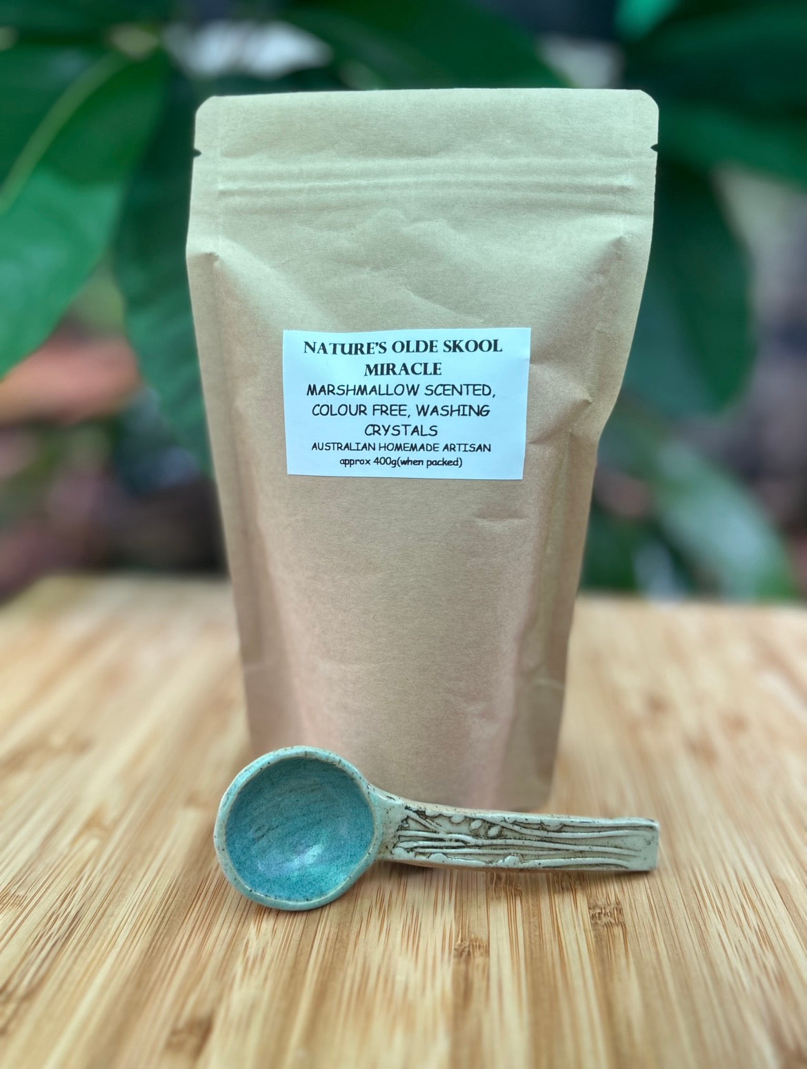 Handmade Washing Crystals | Marshmallow Fragrance | Natural Fabric Softener Alternative