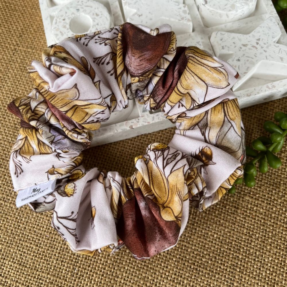 Handmade Scrunchies | Sunflower