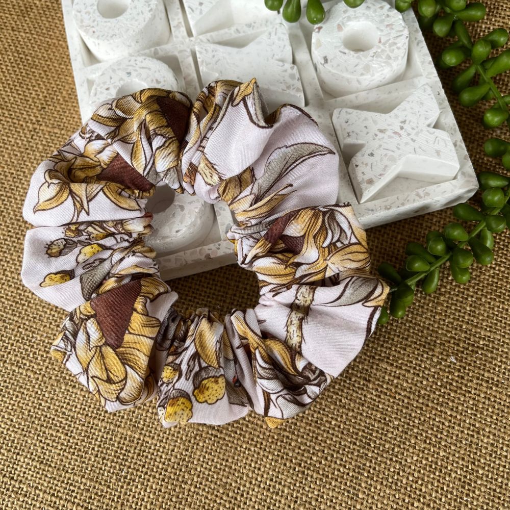 Handmade Scrunchies | Sunflower