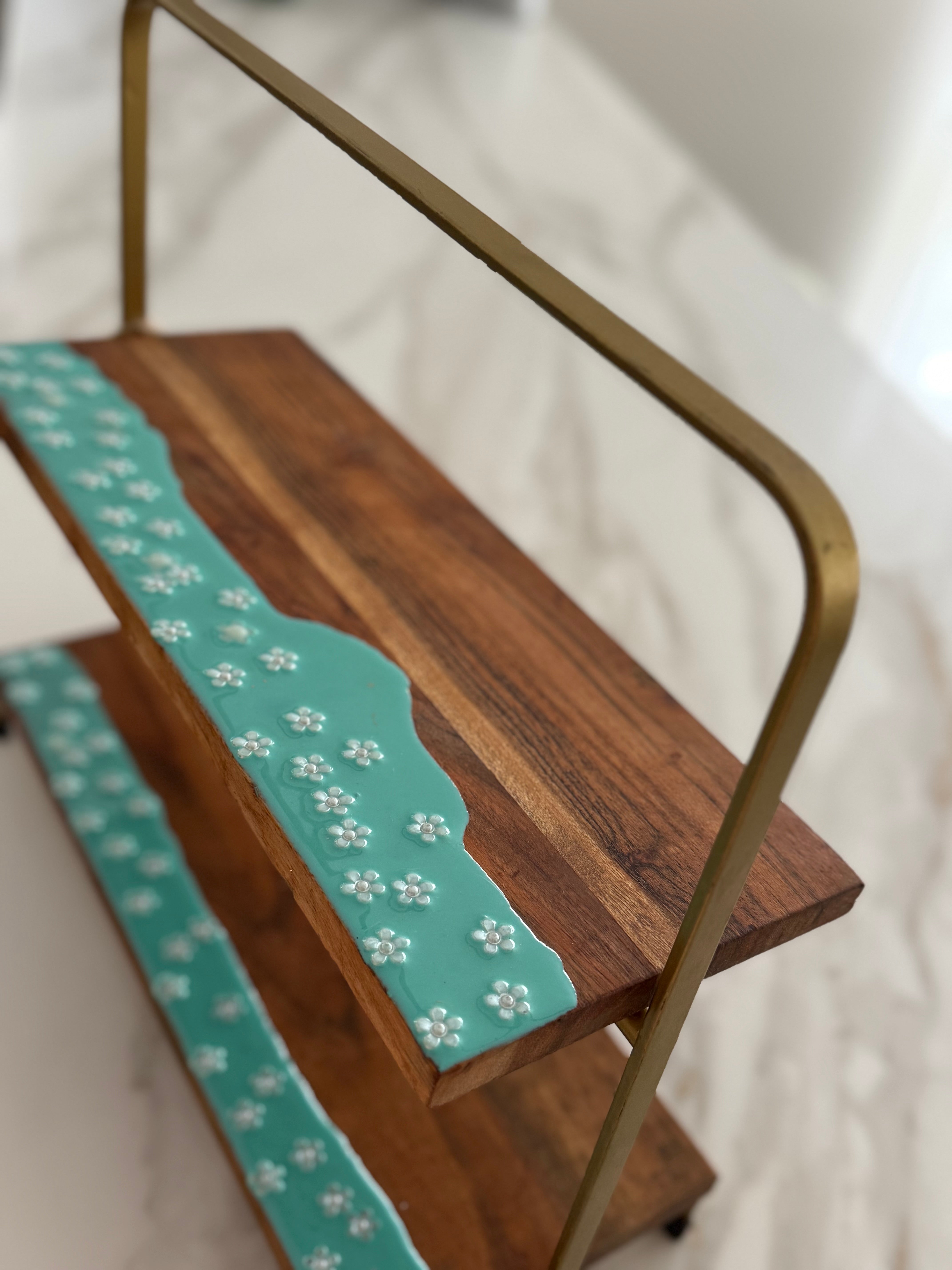 Tiffany’s breakfast | breakfast platter | 2 tier serving board | serve board | tapas | Charcuterie board | gift ideas | Christmas gift | wedding gift | homewares