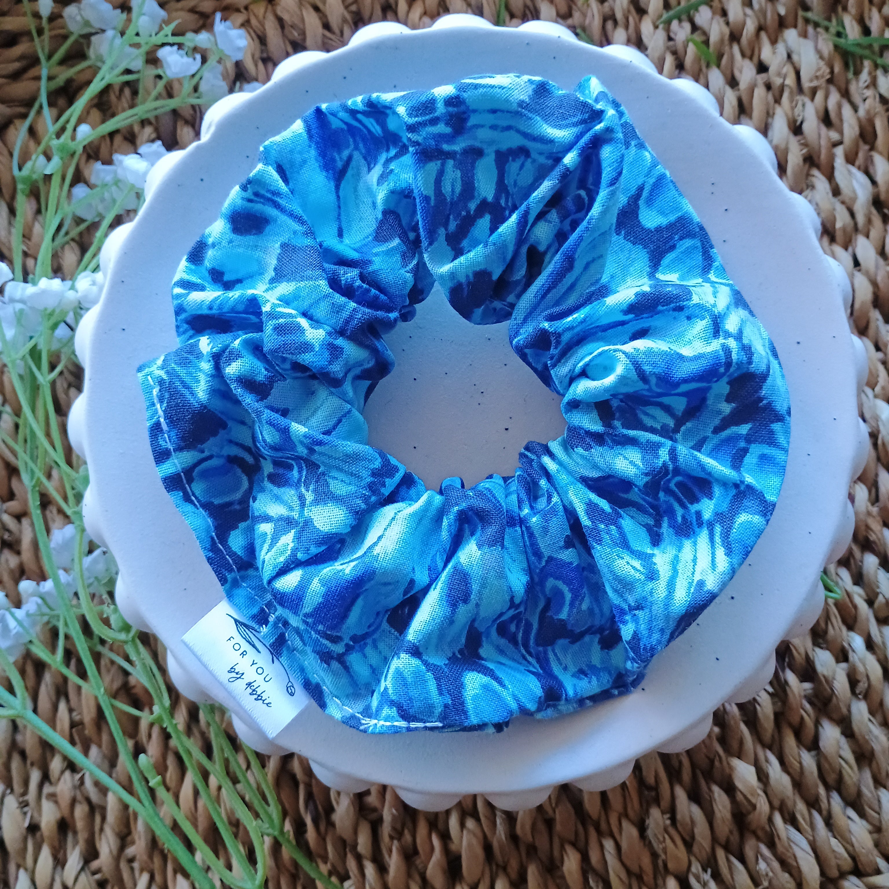Cotton scrunchies