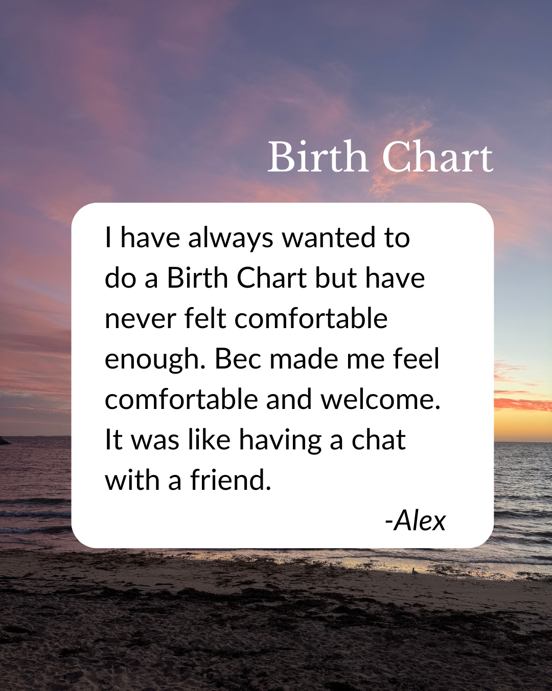 Birth Chart Reading - clarity on purpose - creativity and confidence