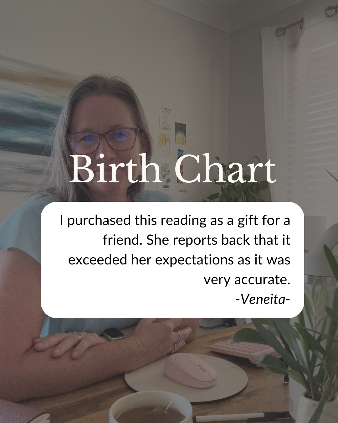 Birth Chart Reading - clarity on purpose - creativity and confidence