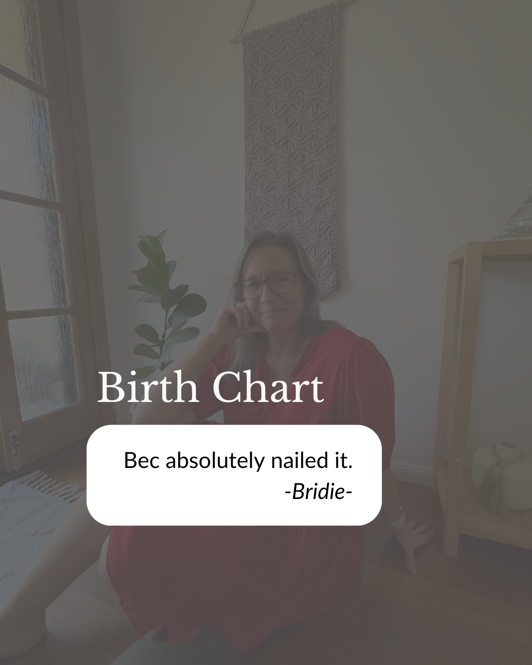 Birth Chart Reading - clarity on purpose - creativity and confidence