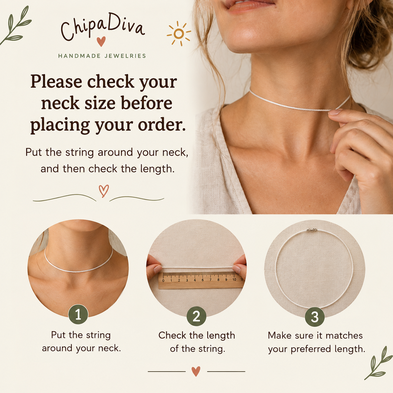 SHINE BRIGHT Necklace | beaded choker | nude beige color