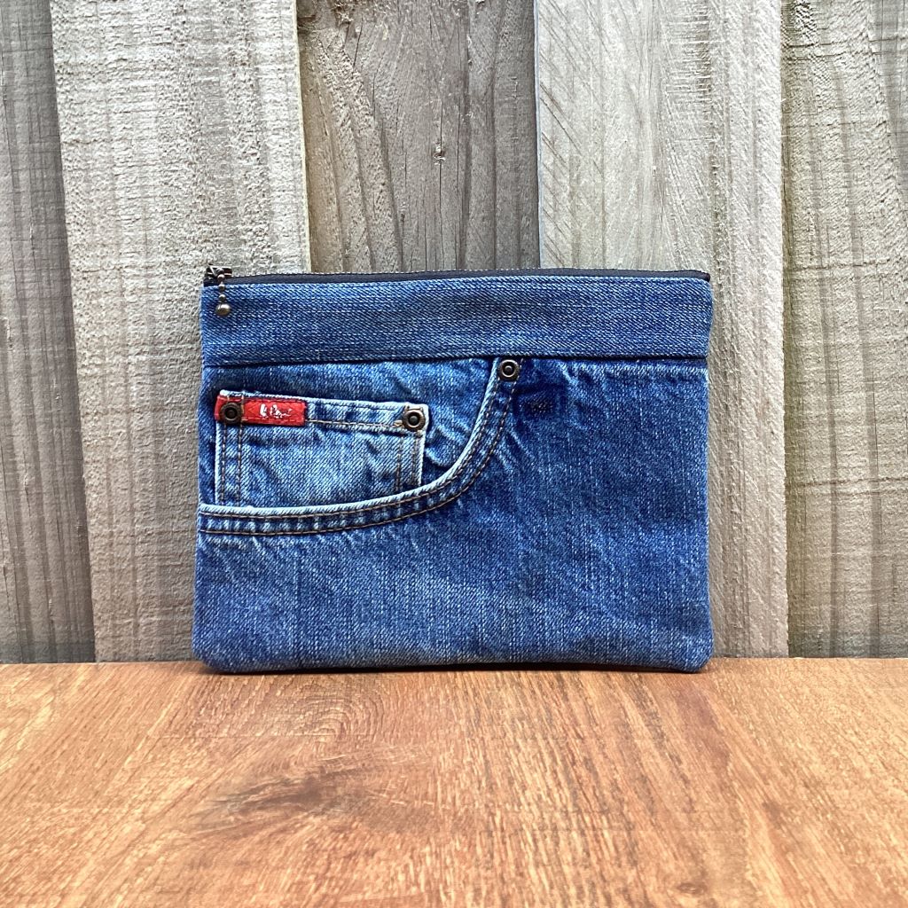 Upcycled Denim Purse – Lee Jeans Pocket