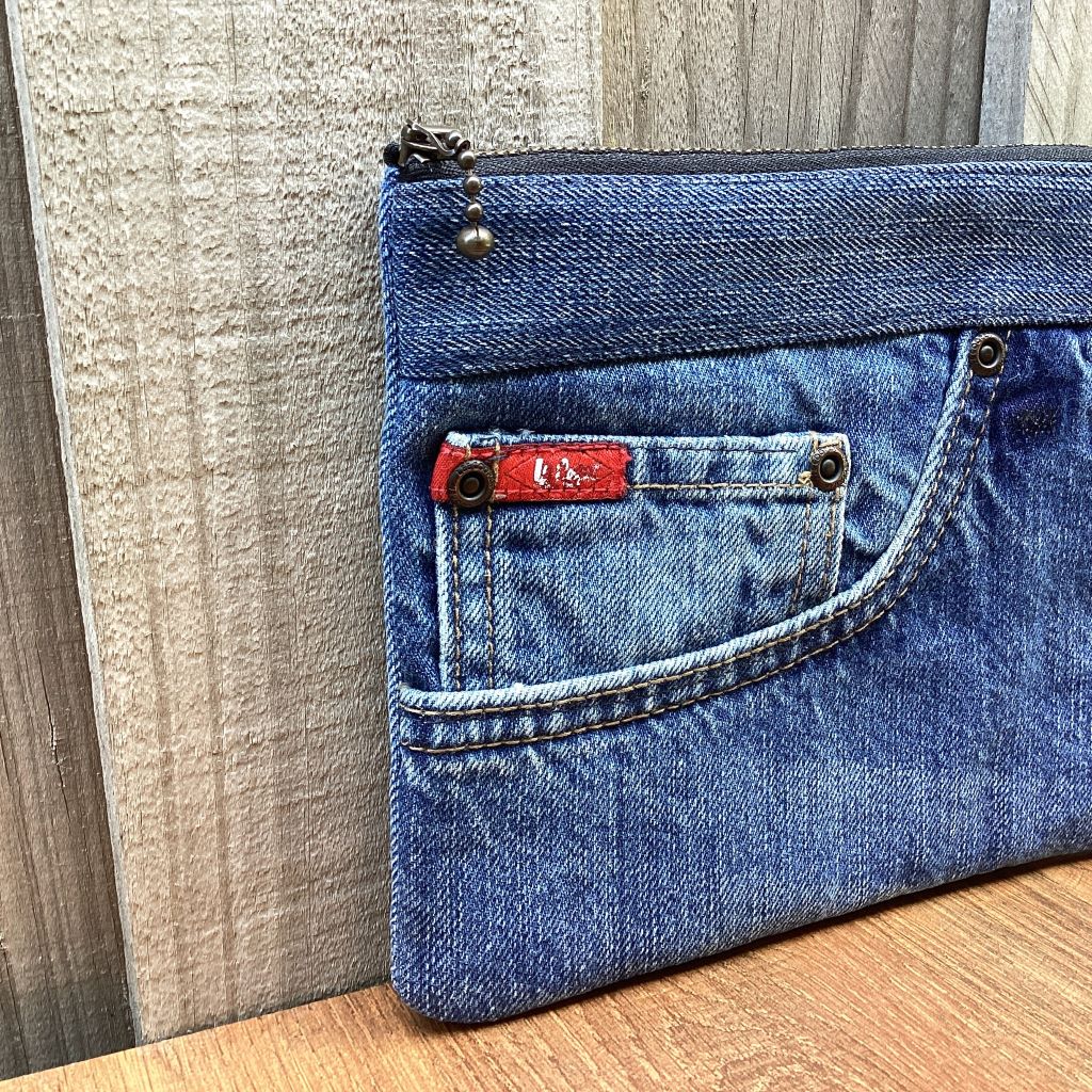 Upcycled Denim Purse – Lee Jeans Pocket