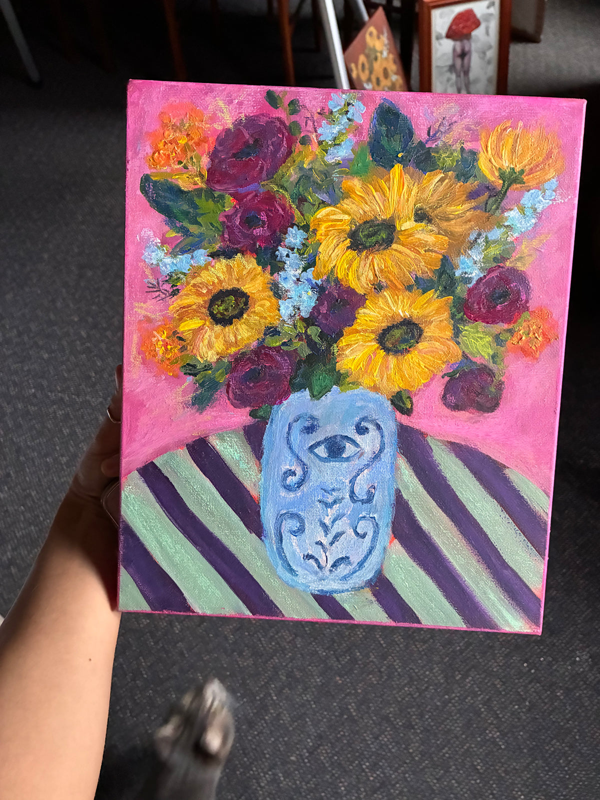 Flowers Original Wall art