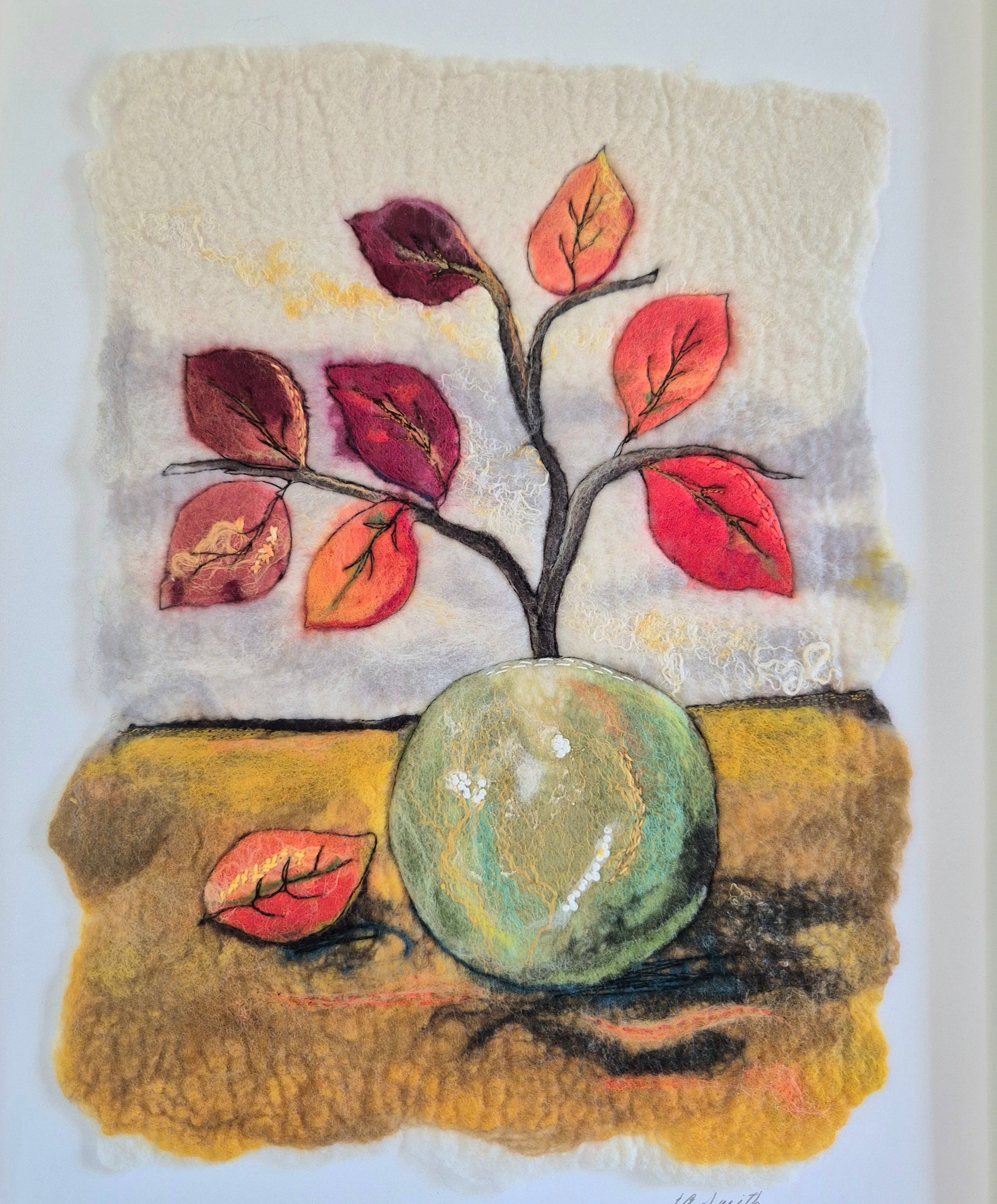 Wet Felt Painting Workshop