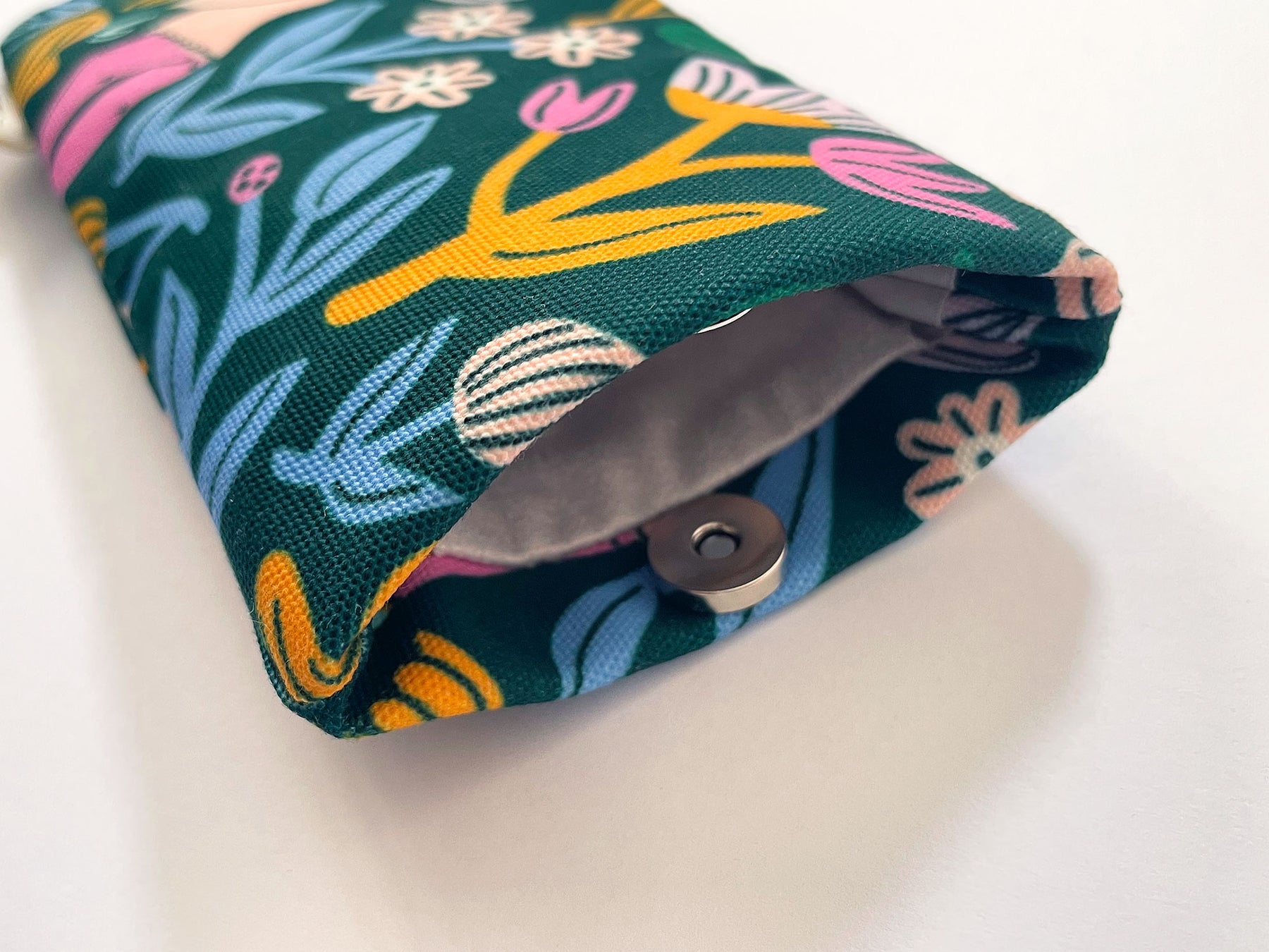 Fabric Glasses, Sunglasses Case, Handmade - Frolic (Dark)