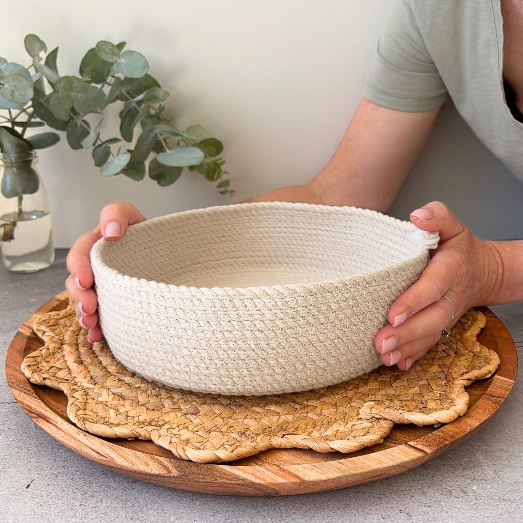 Cotton Rope Basket - Large