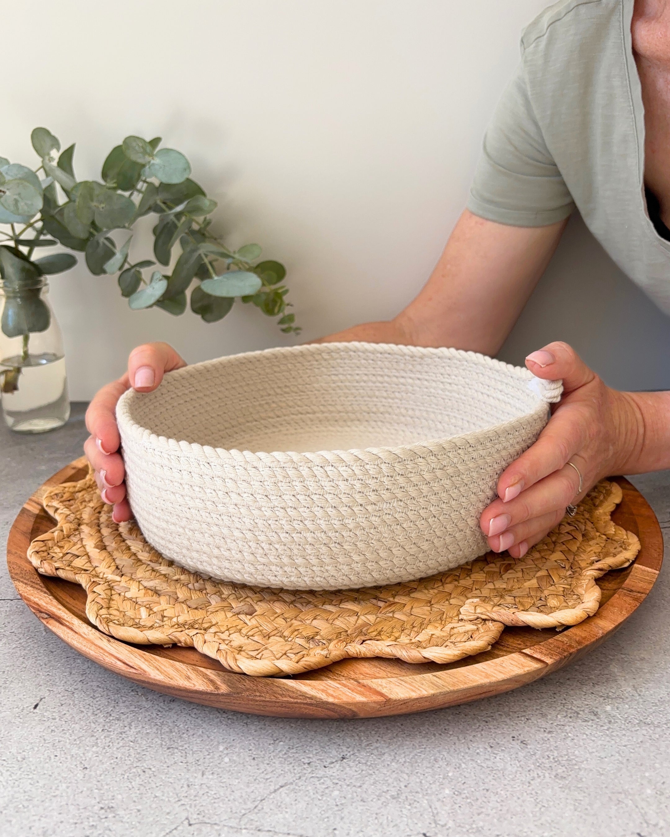 Cotton Rope Basket - Large