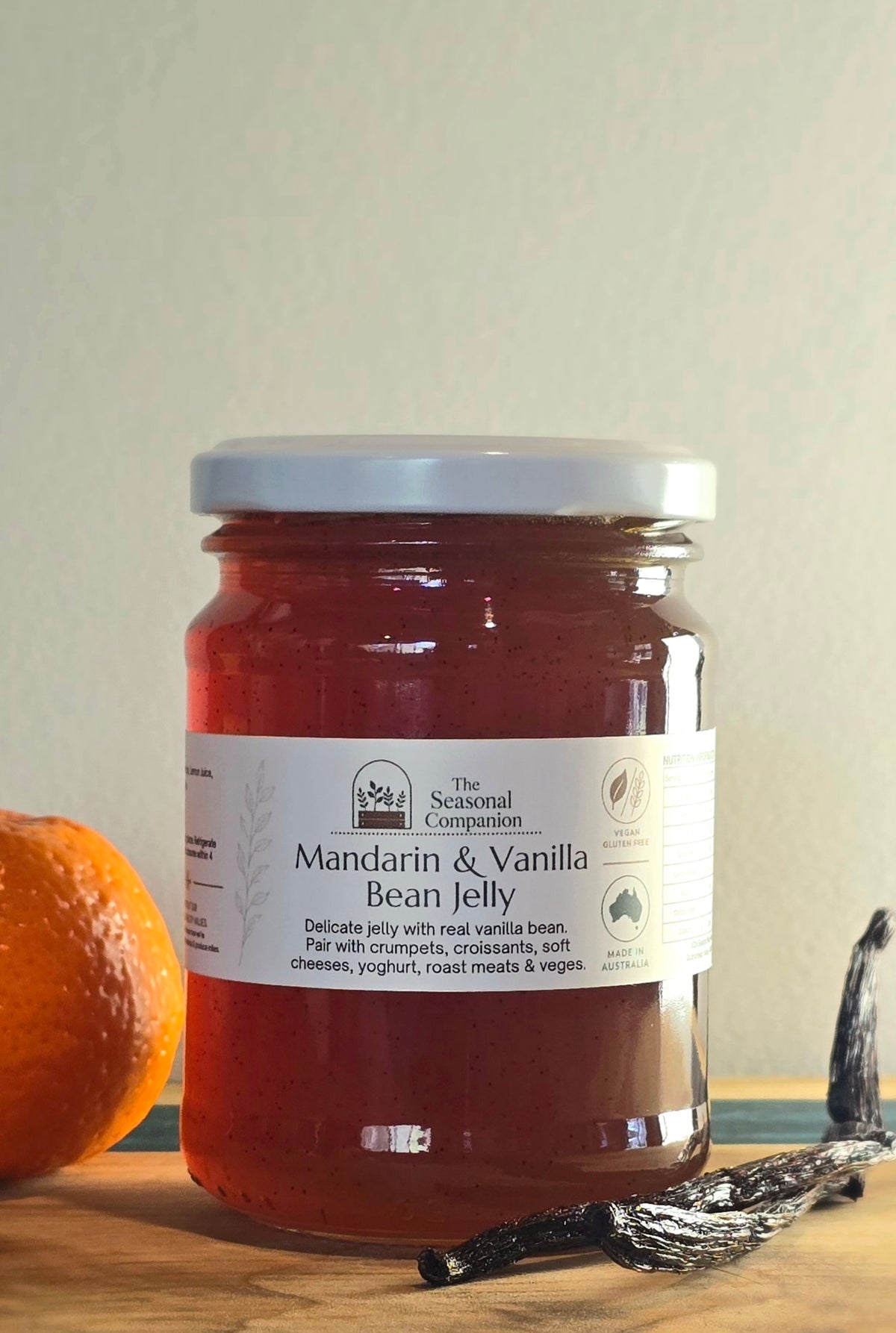 Mandarin & Vanilla Bean Jelly