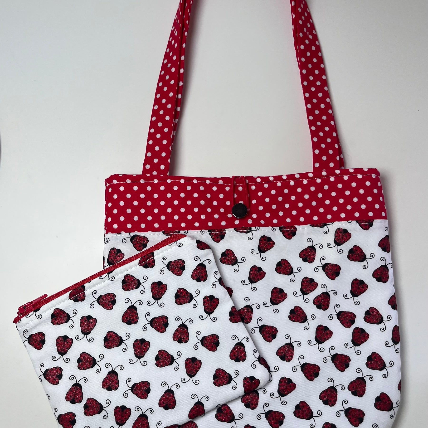 Ladybugs handbag and purse