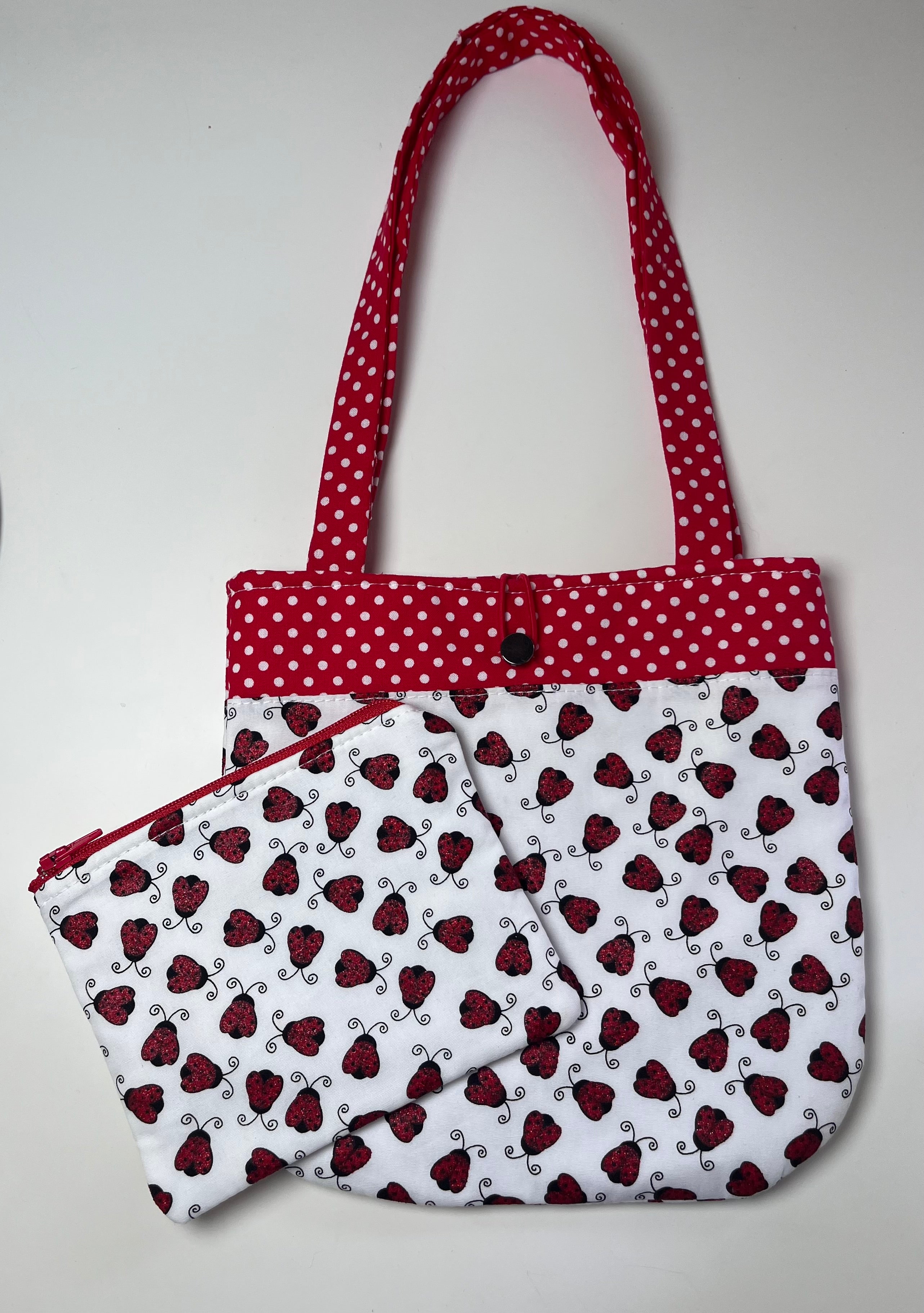 Ladybugs handbag and purse