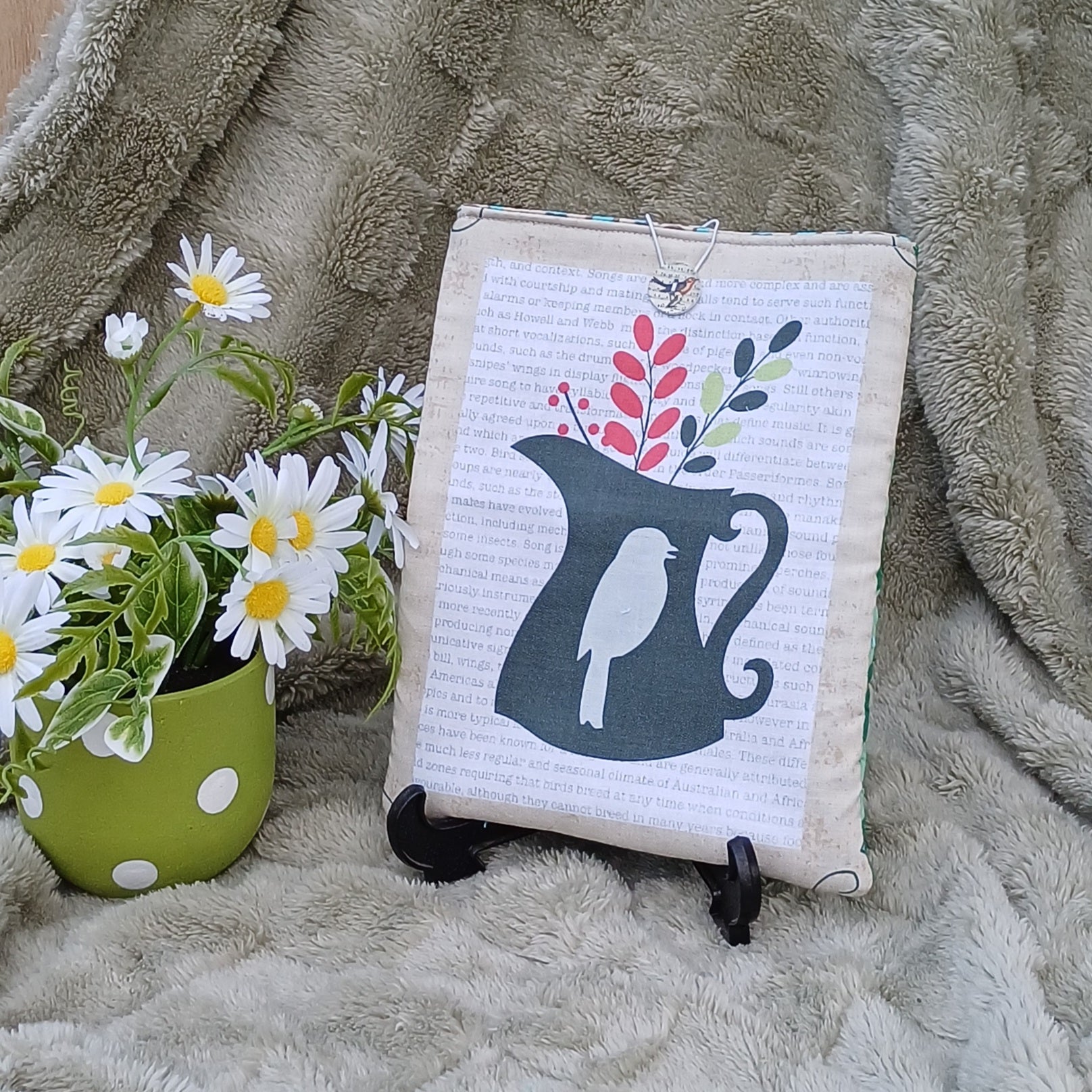 Bird Design Book Sleeve for Small Paperback & A5 Notebooks